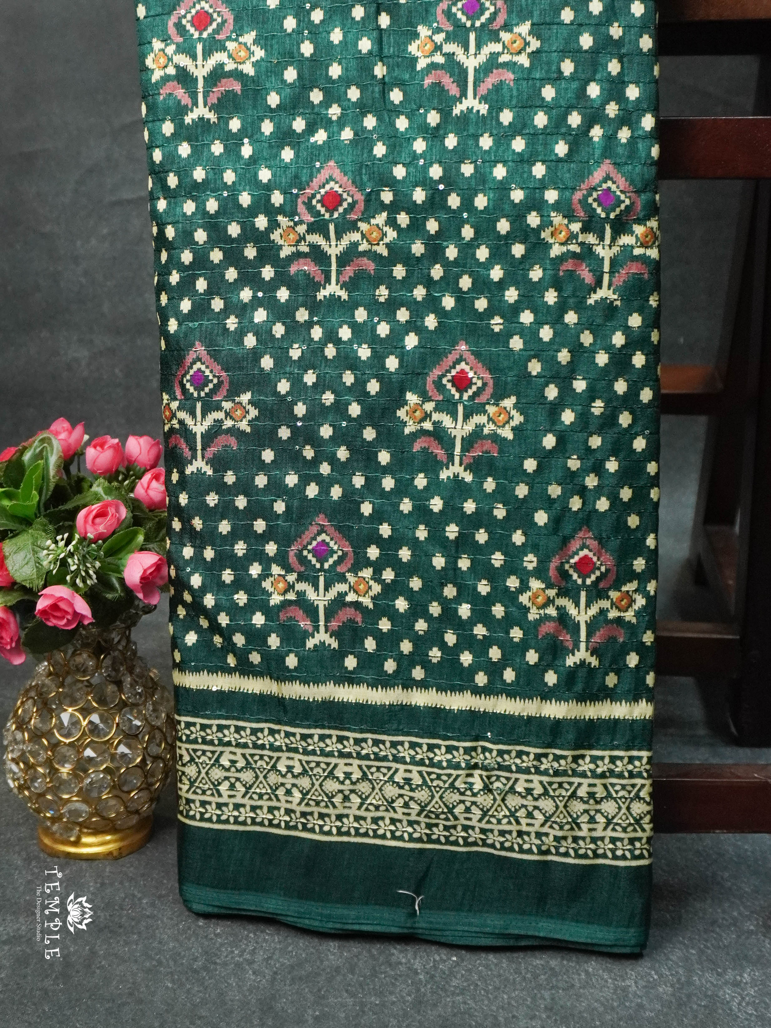 Sequins Dola Saree | TTDS1601 | Pongal Fest