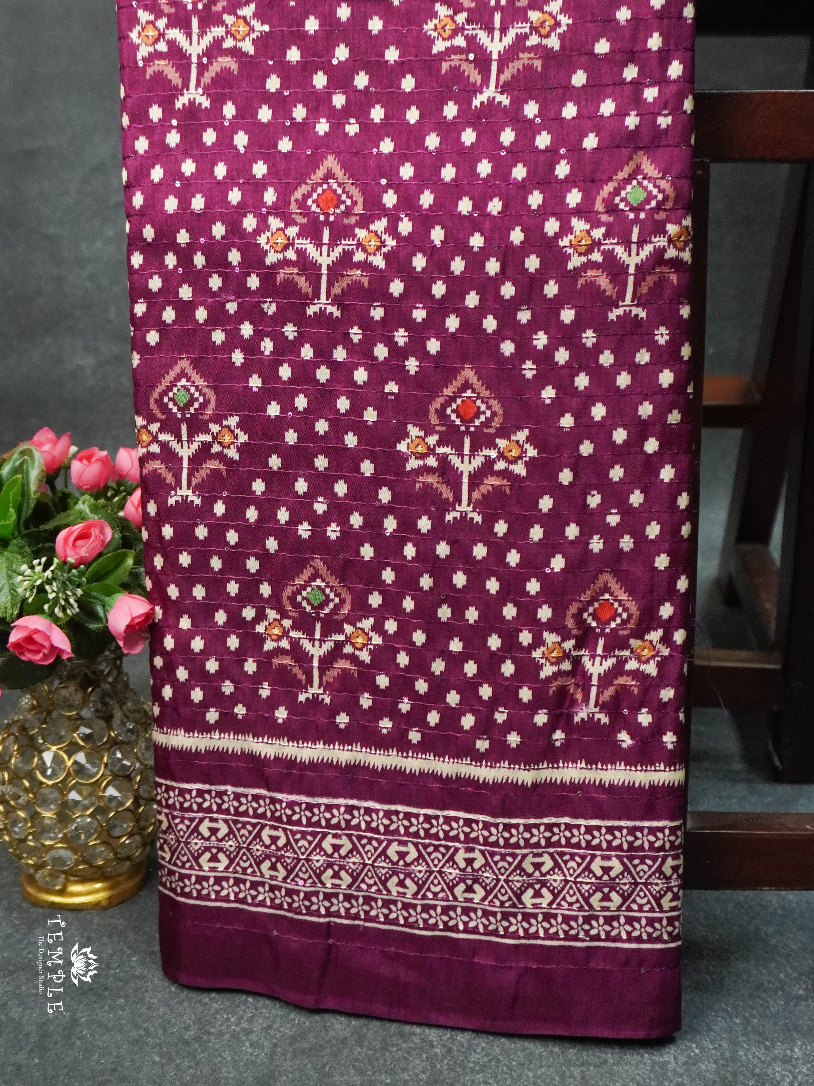 Sequins Dola Saree | TTDS1601 | Pongal Fest