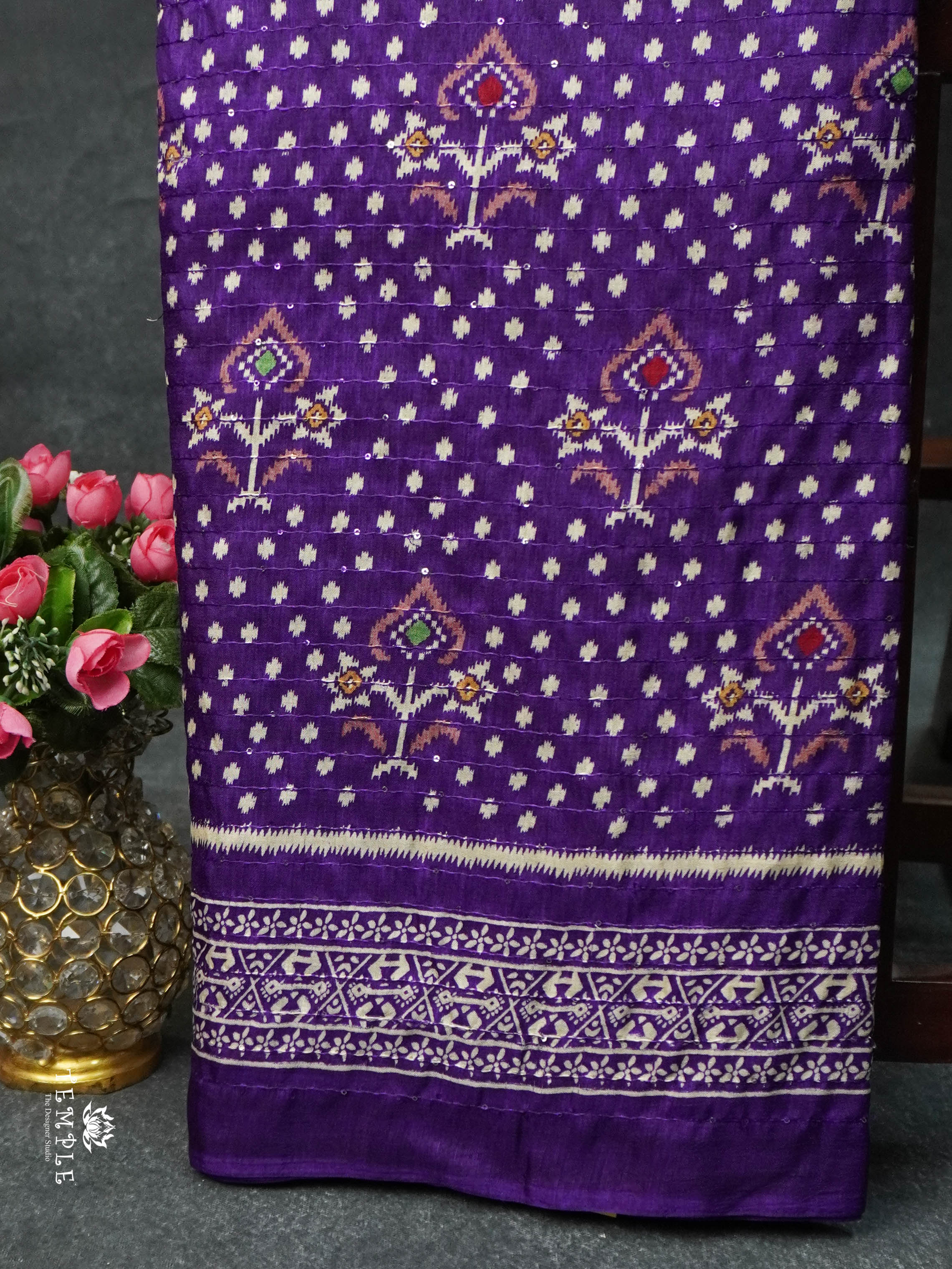 Sequins Dola Saree | TTDS1601 | Pongal Fest