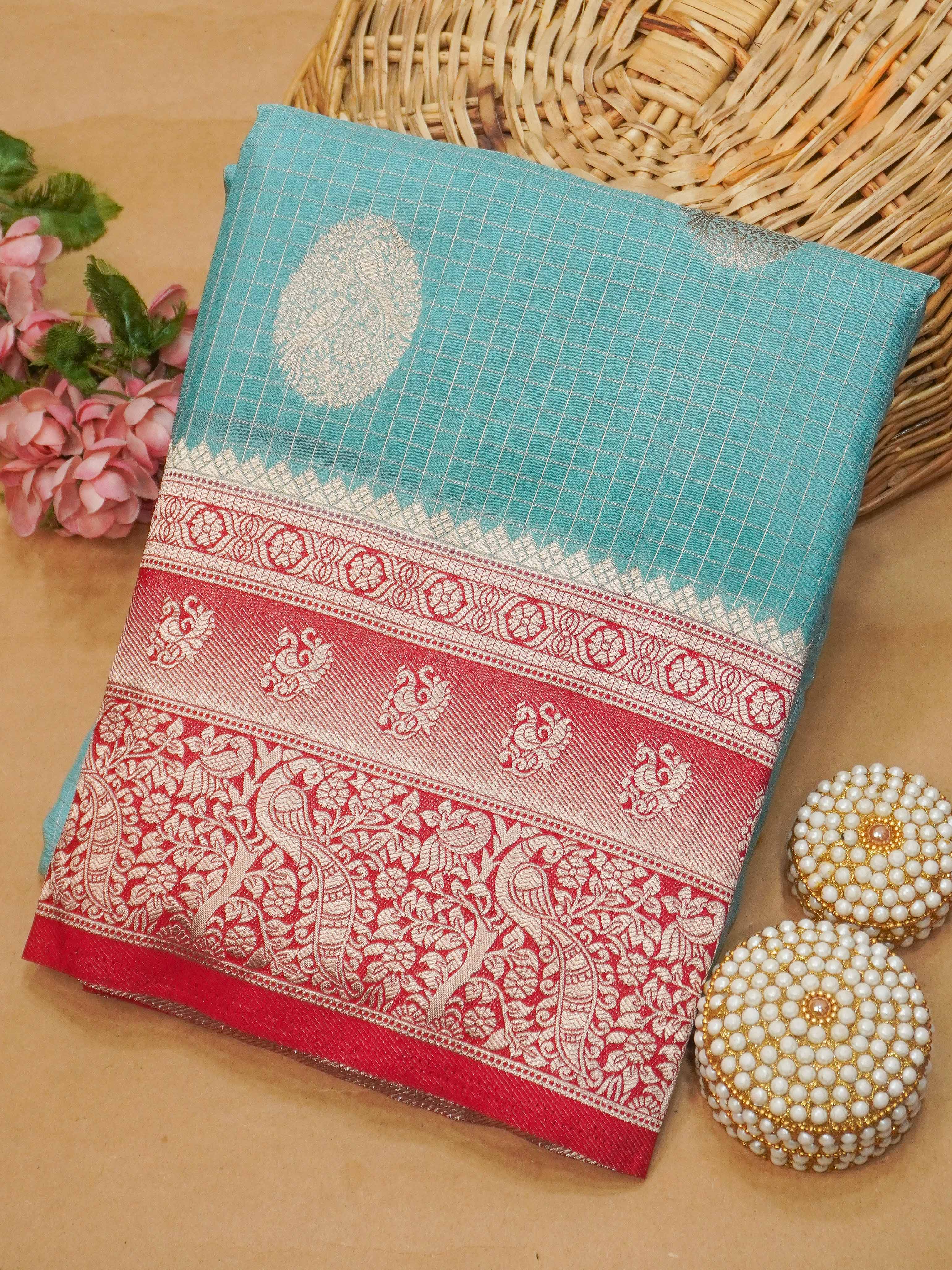 Viscose Georgette Saree | TTDS3489