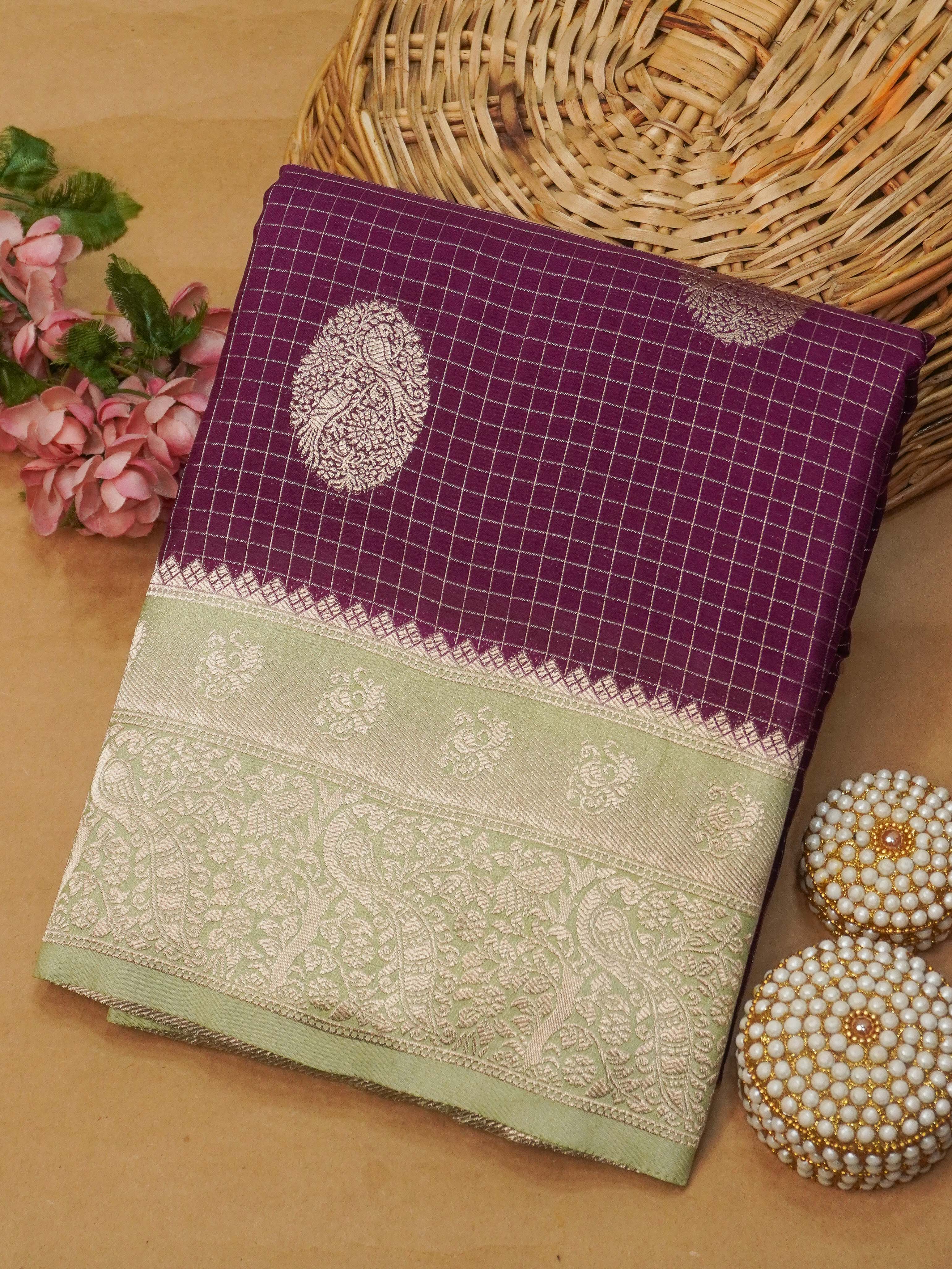 Viscose Georgette Saree | TTDS3489