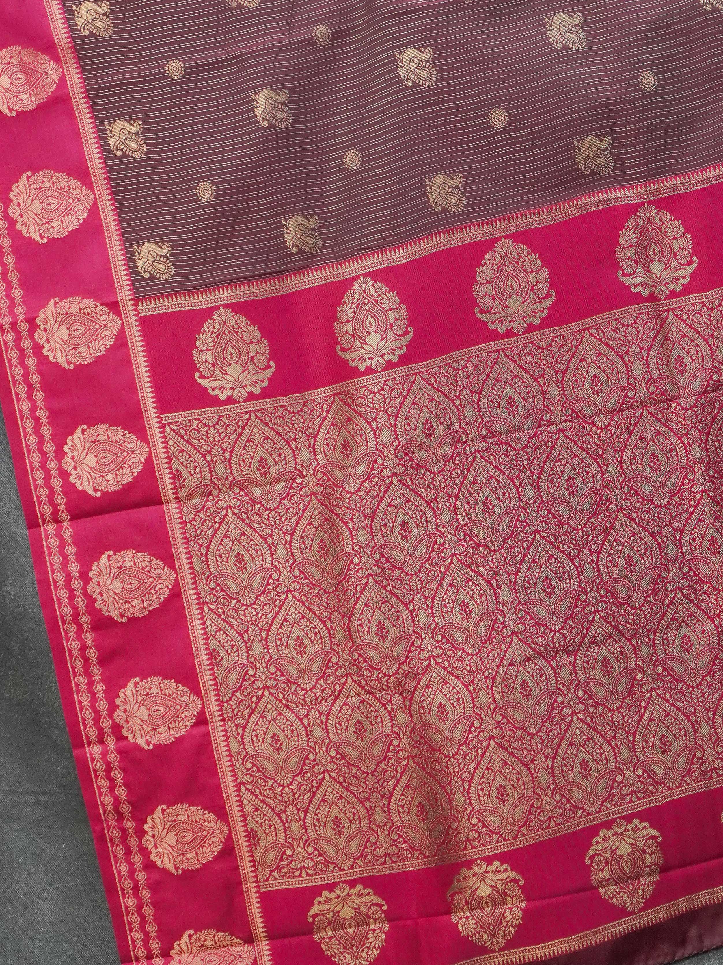 Semi Silk Saree | TTDS3505