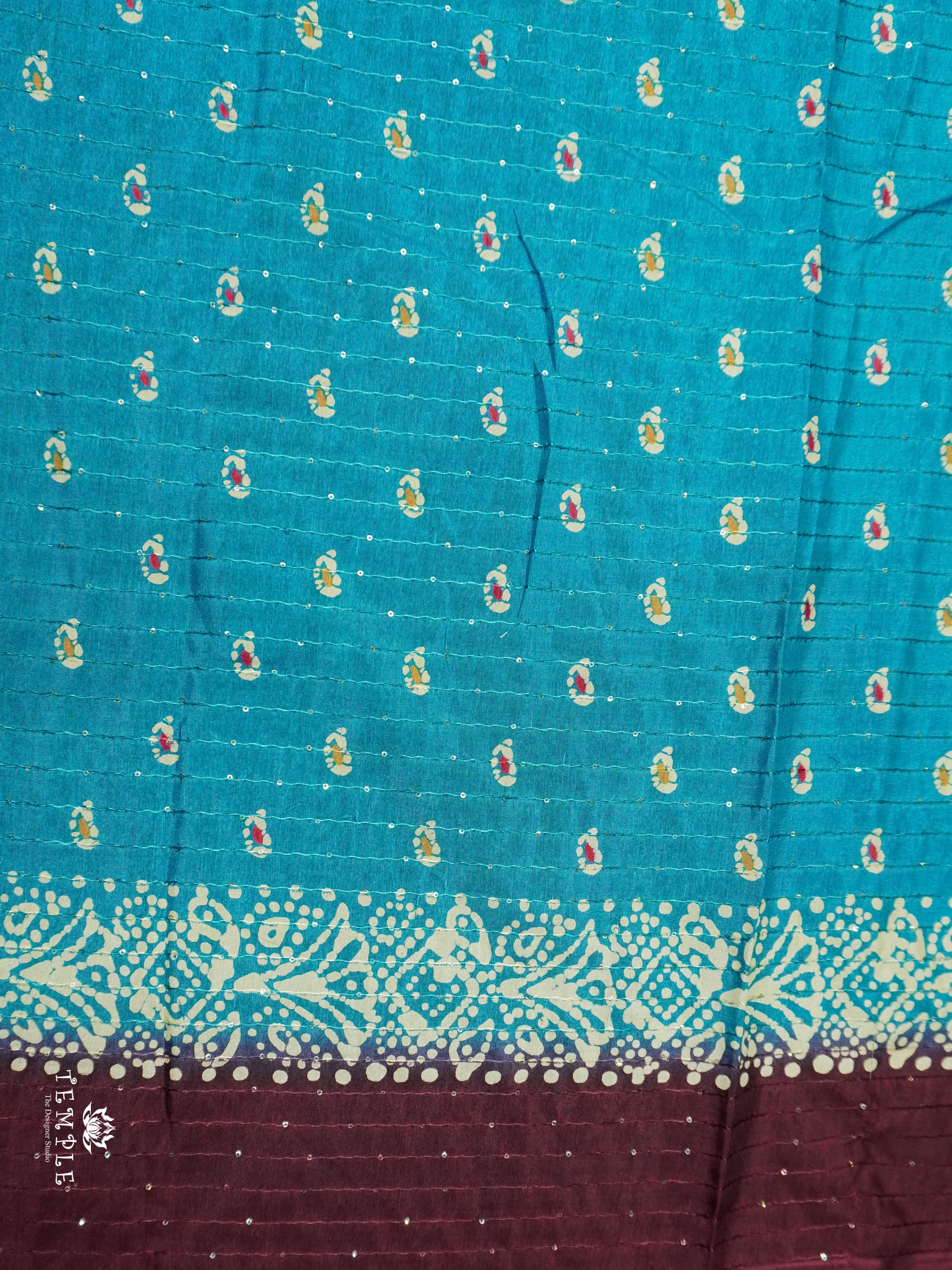 Batik Printed Saree | TTDS1595 | Pongal Fest