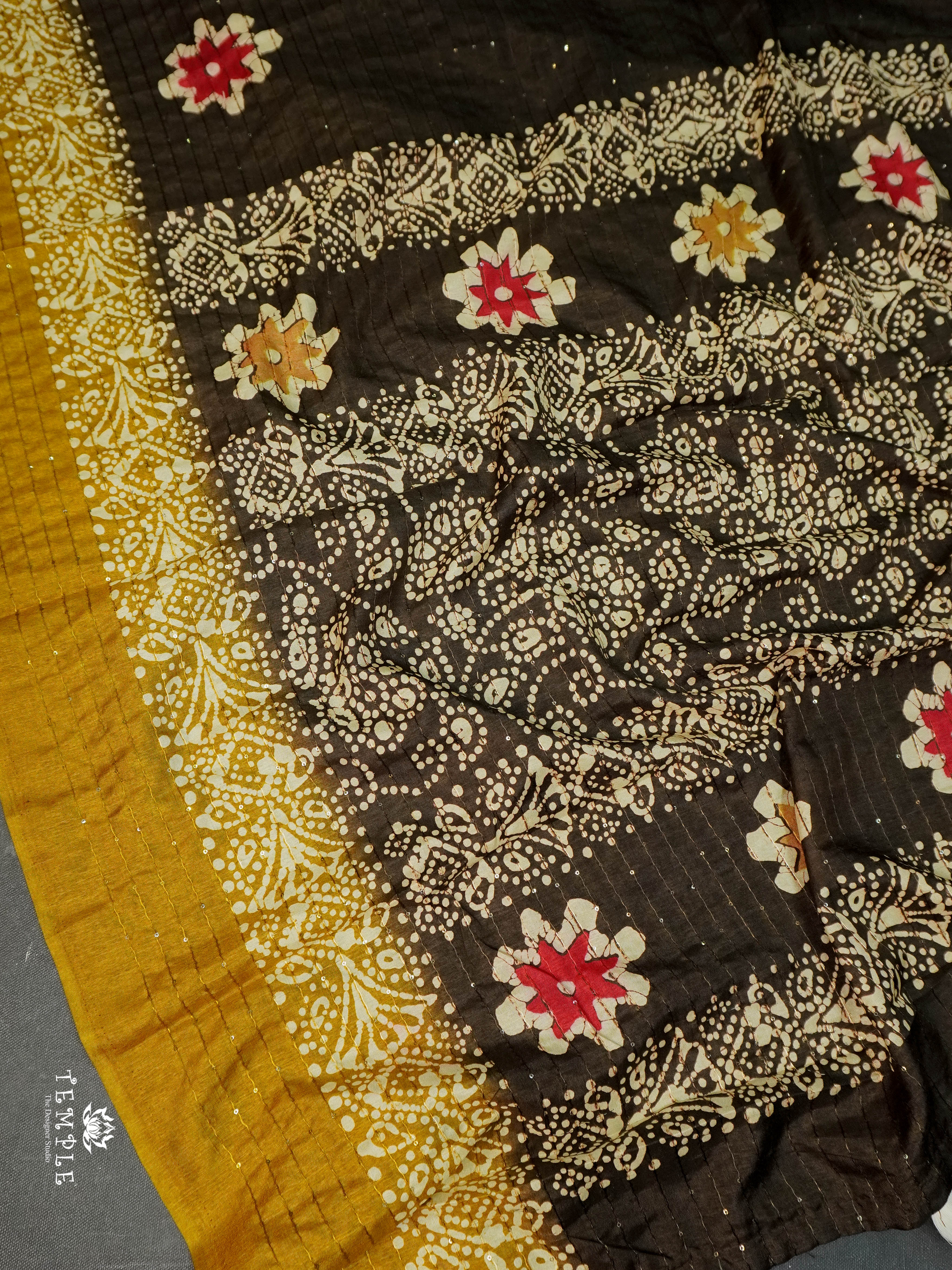 Batik Printed Saree | TTDS1595 | Pongal Fest