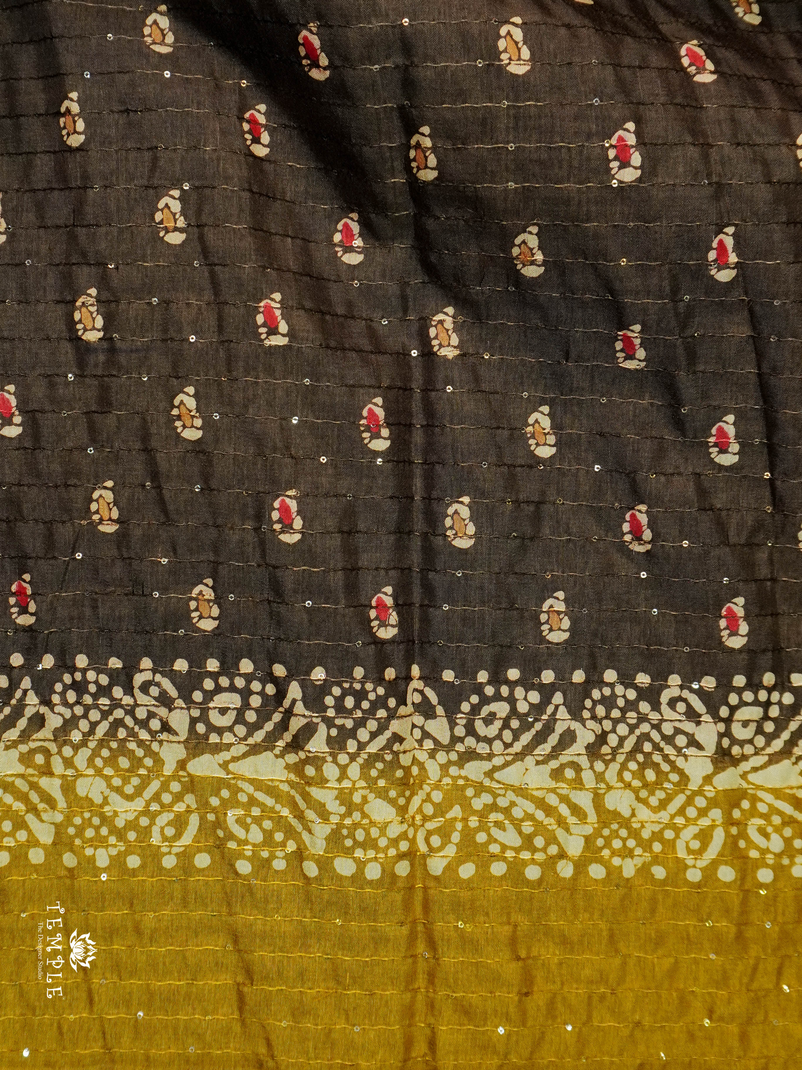 Batik Printed Saree | TTDS1595 | Pongal Fest