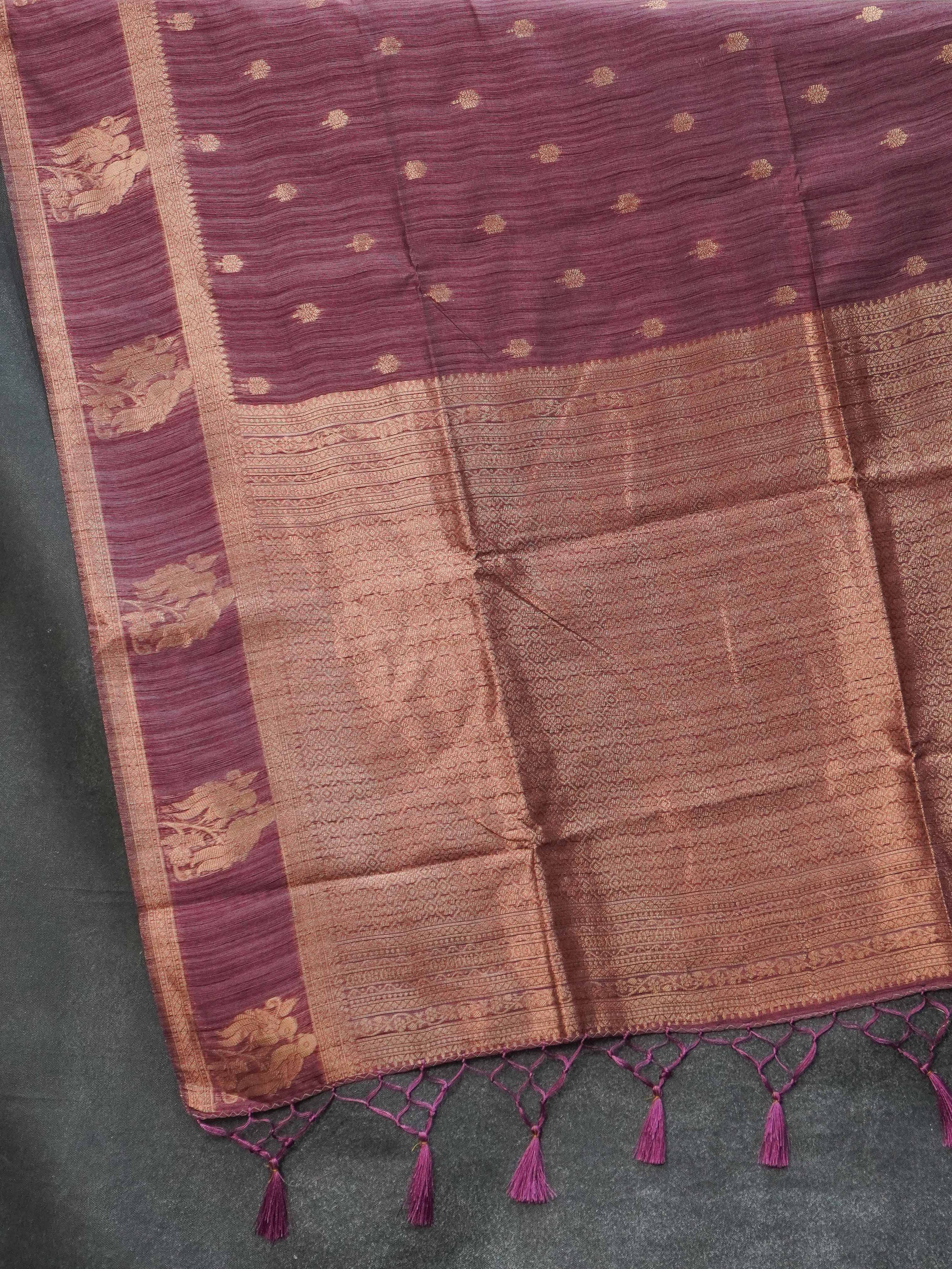 Kora Banarasi Saree | TTDS3503