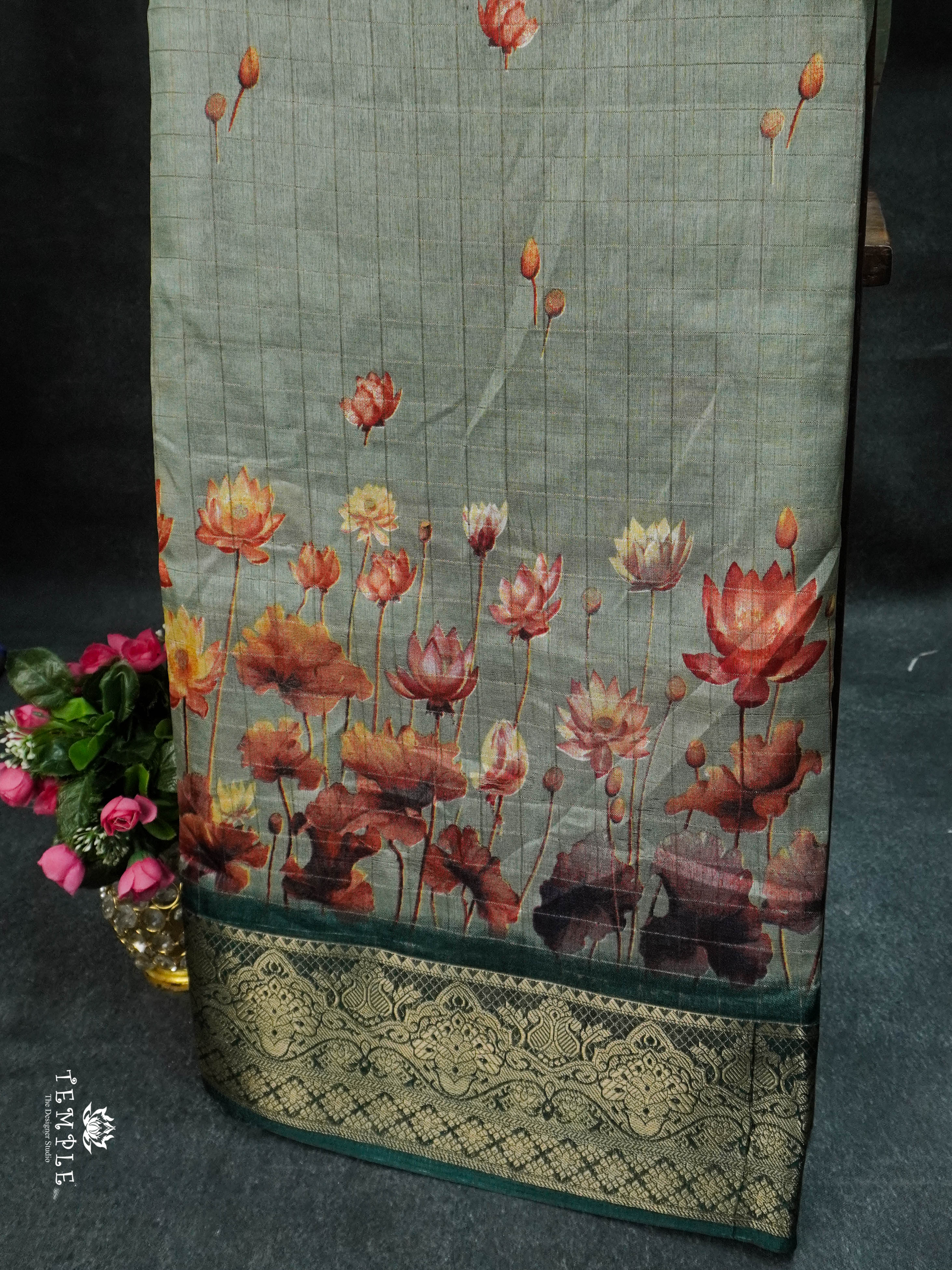 Dupion Silk Saree | TTDS1607 | Pongal Fest