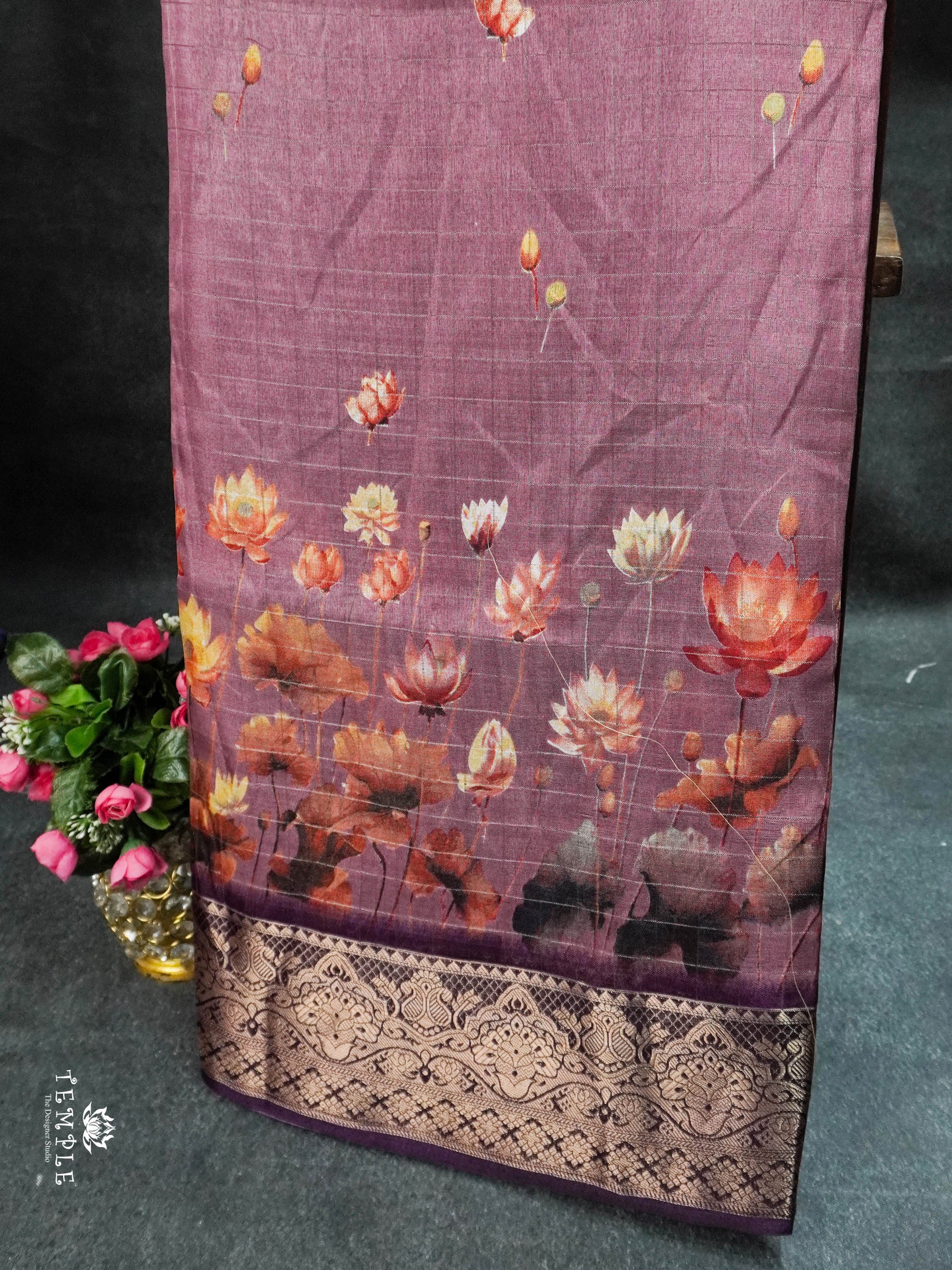 Dupion Silk Saree | TTDS1607 | Pongal Fest