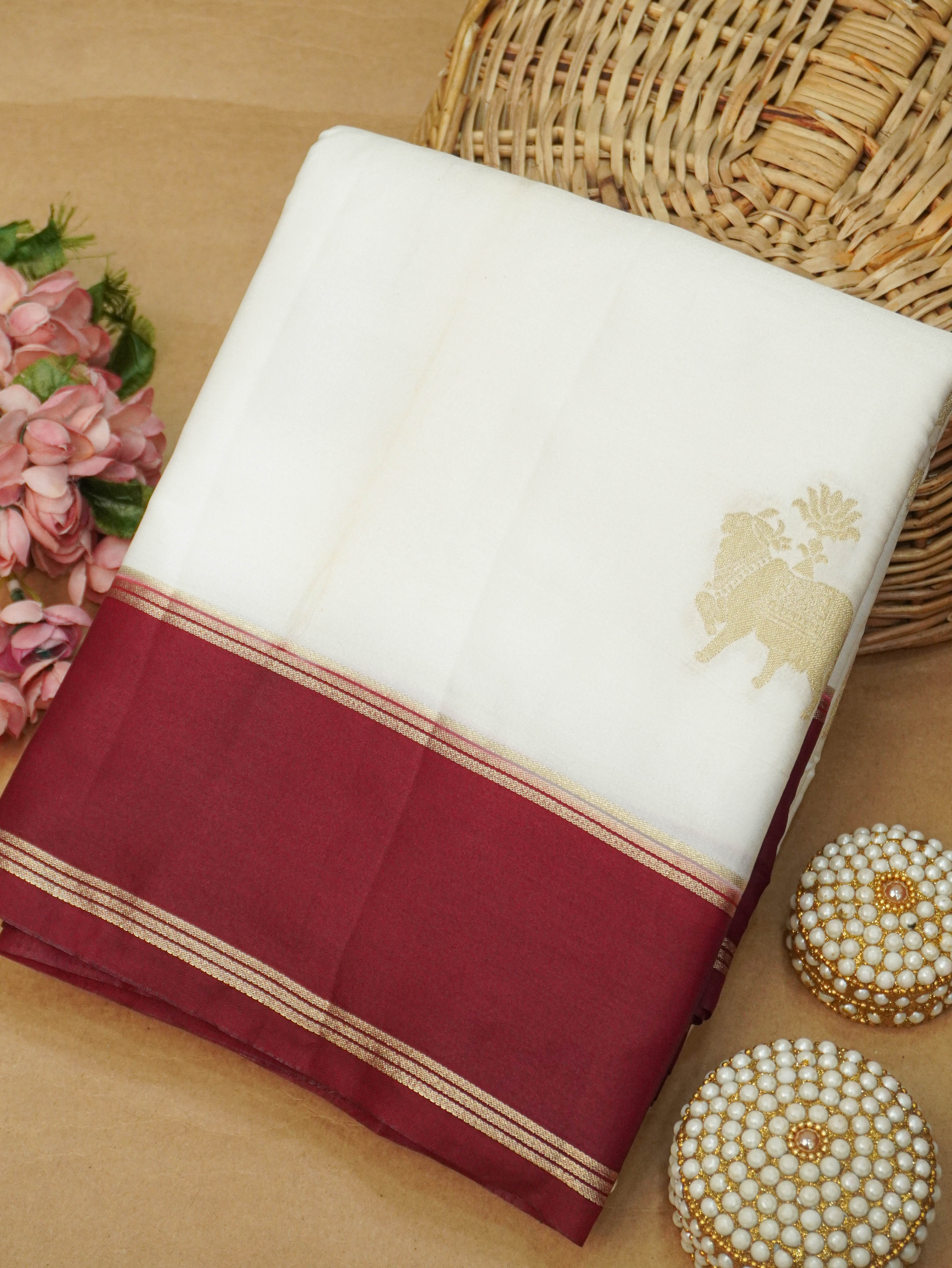Gaji Silk Saree | TTDS3487