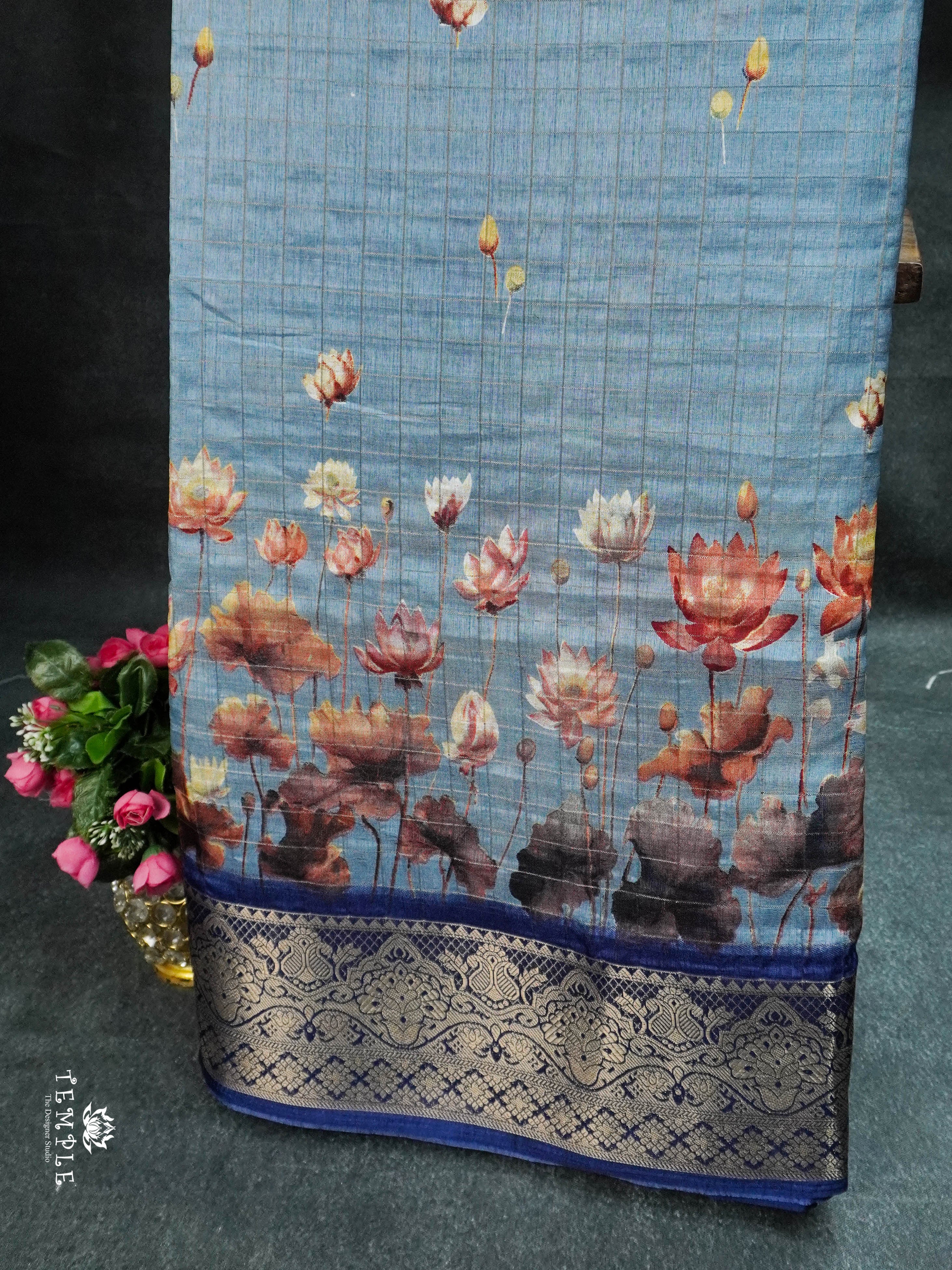 Dupion Silk Saree | TTDS1607 | Pongal Fest