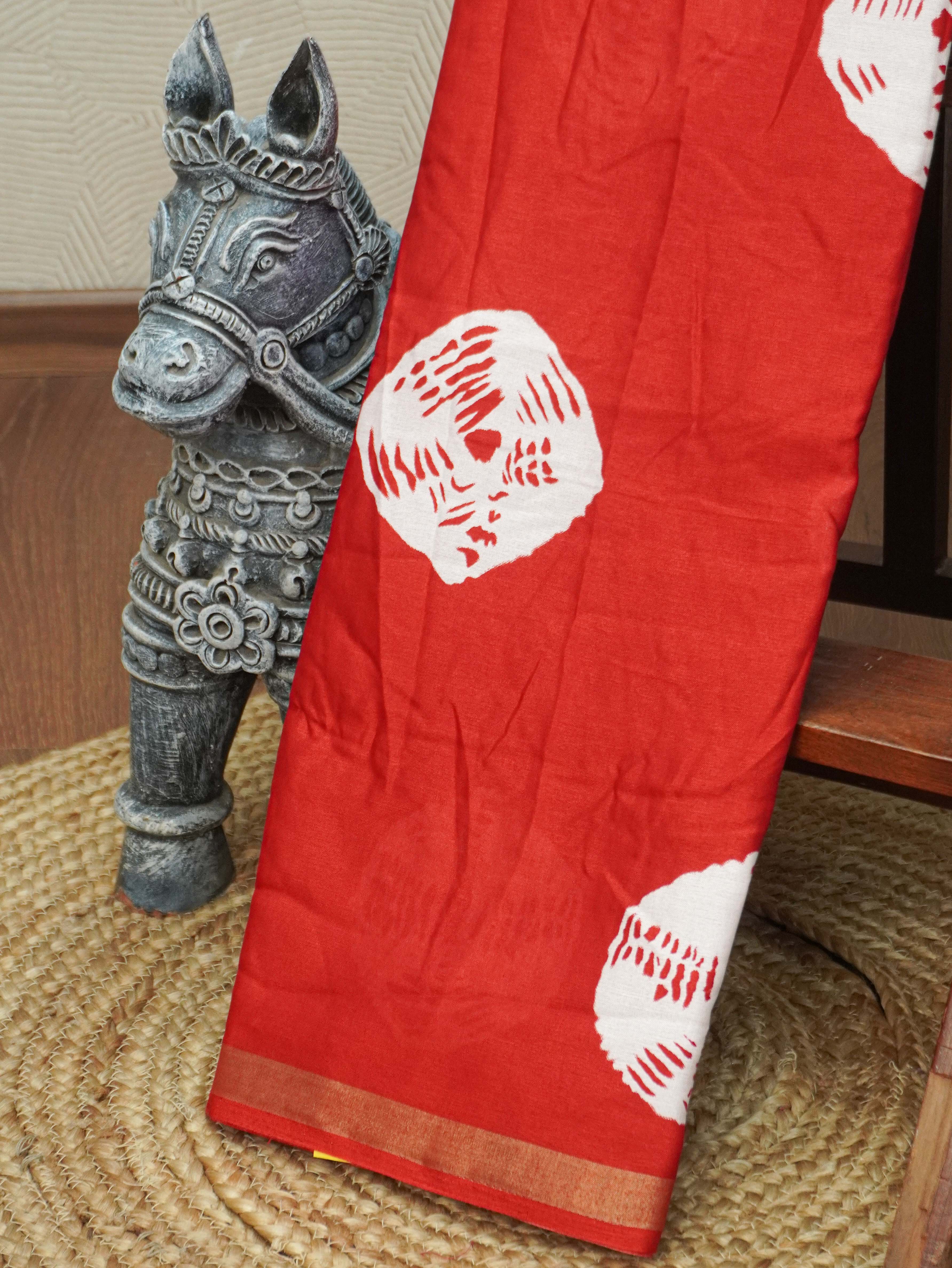 Chanderi Silk Saree | TTDS3498
