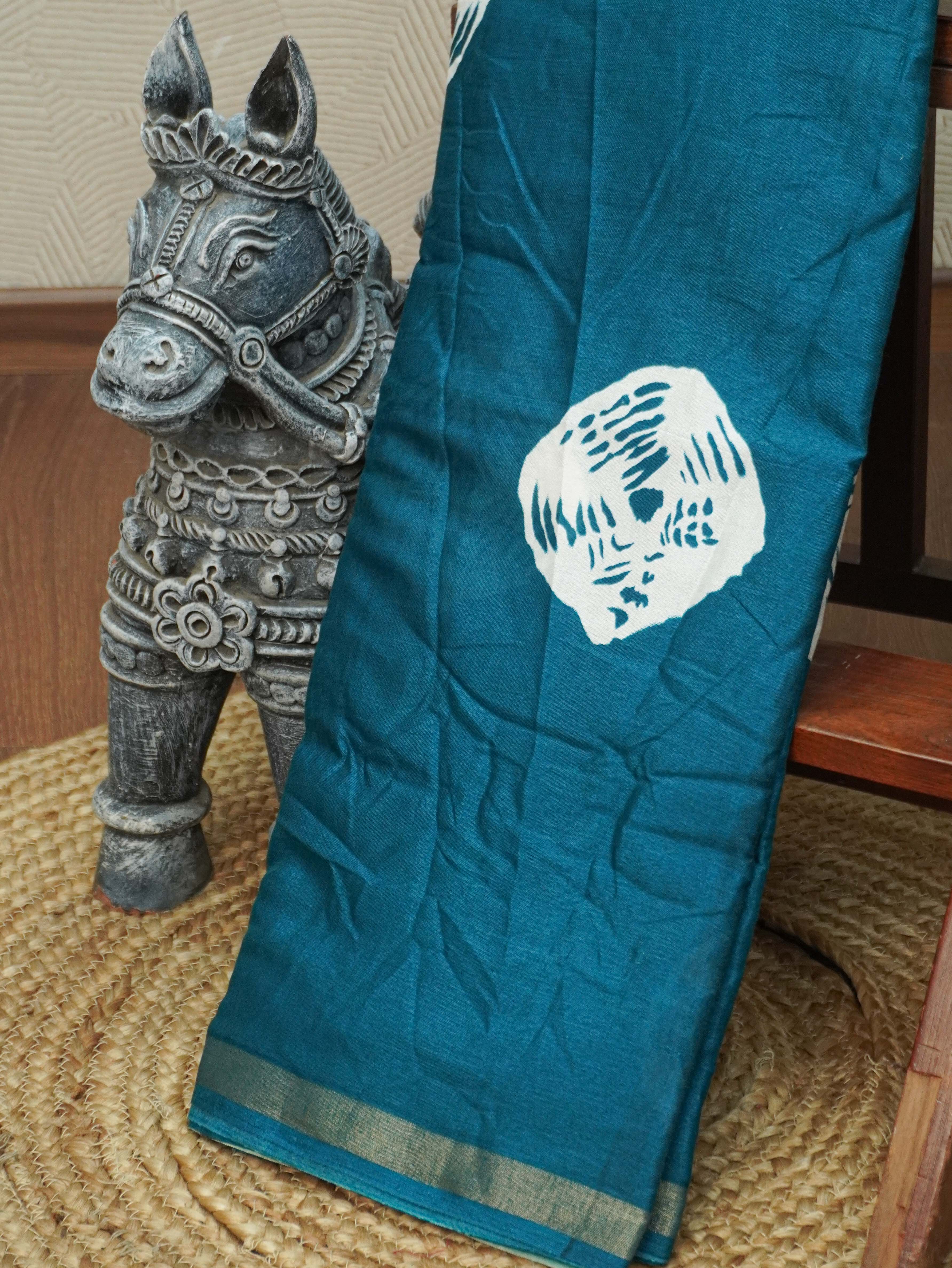 Chanderi Silk Saree | TTDS3498