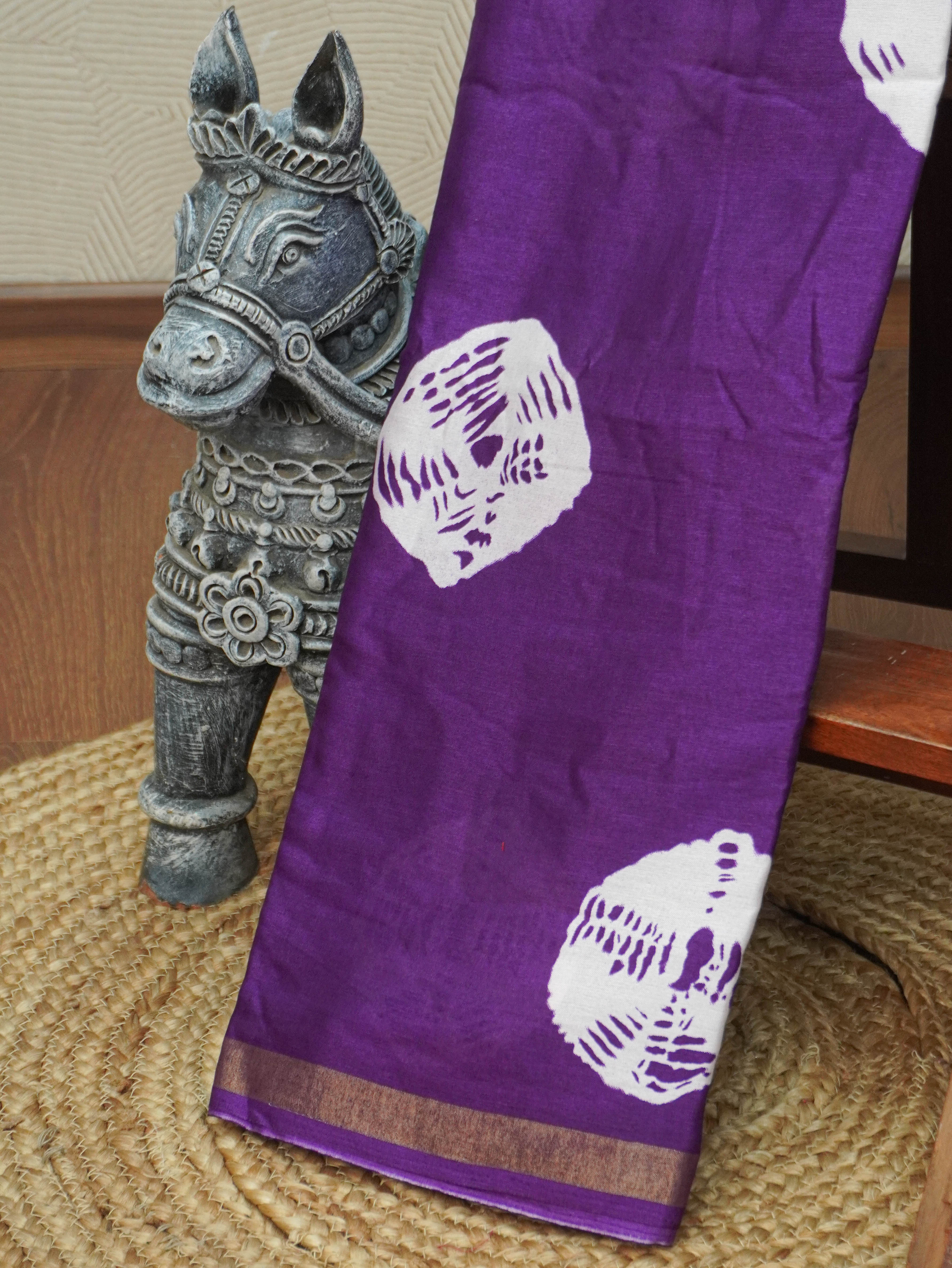 Chanderi Silk Saree | TTDS3498