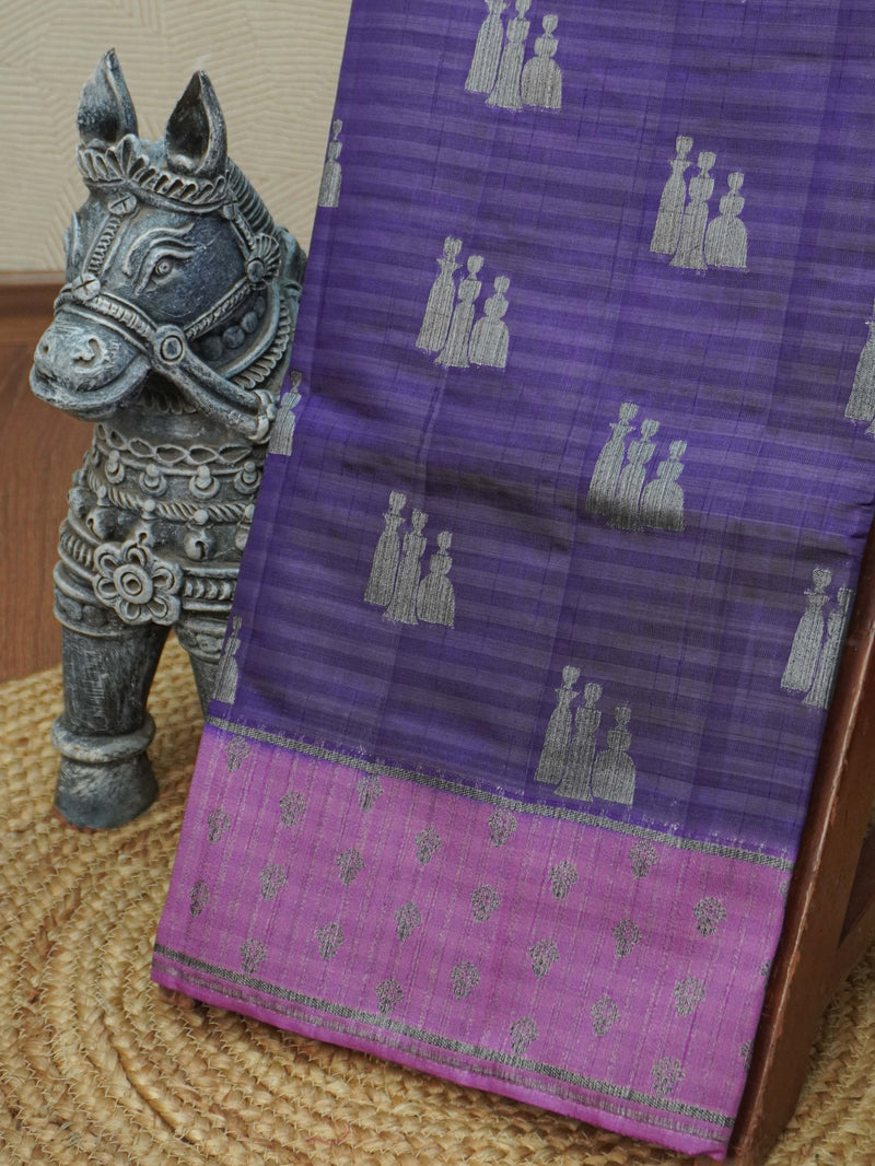 Semi Tussar Silk Saree | TTDS3408