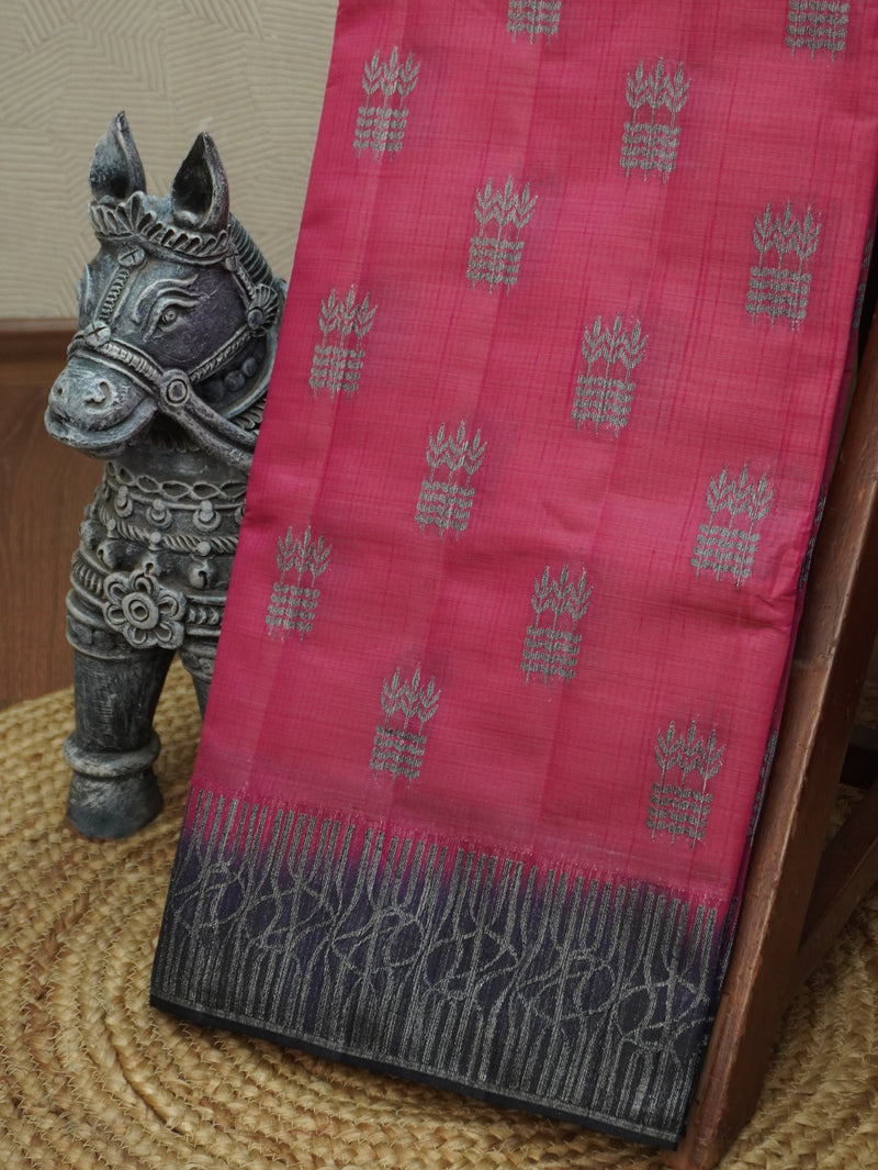Semi Tussar Saree | TTDS3504