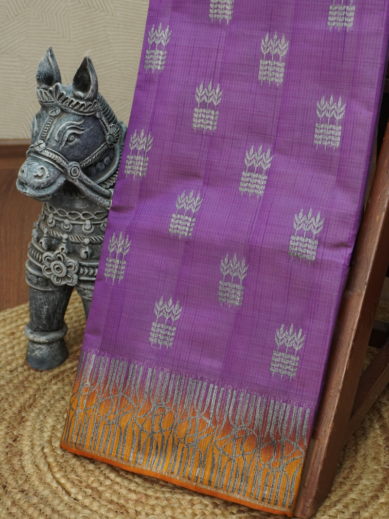 Semi Tussar Saree | TTDS3504
