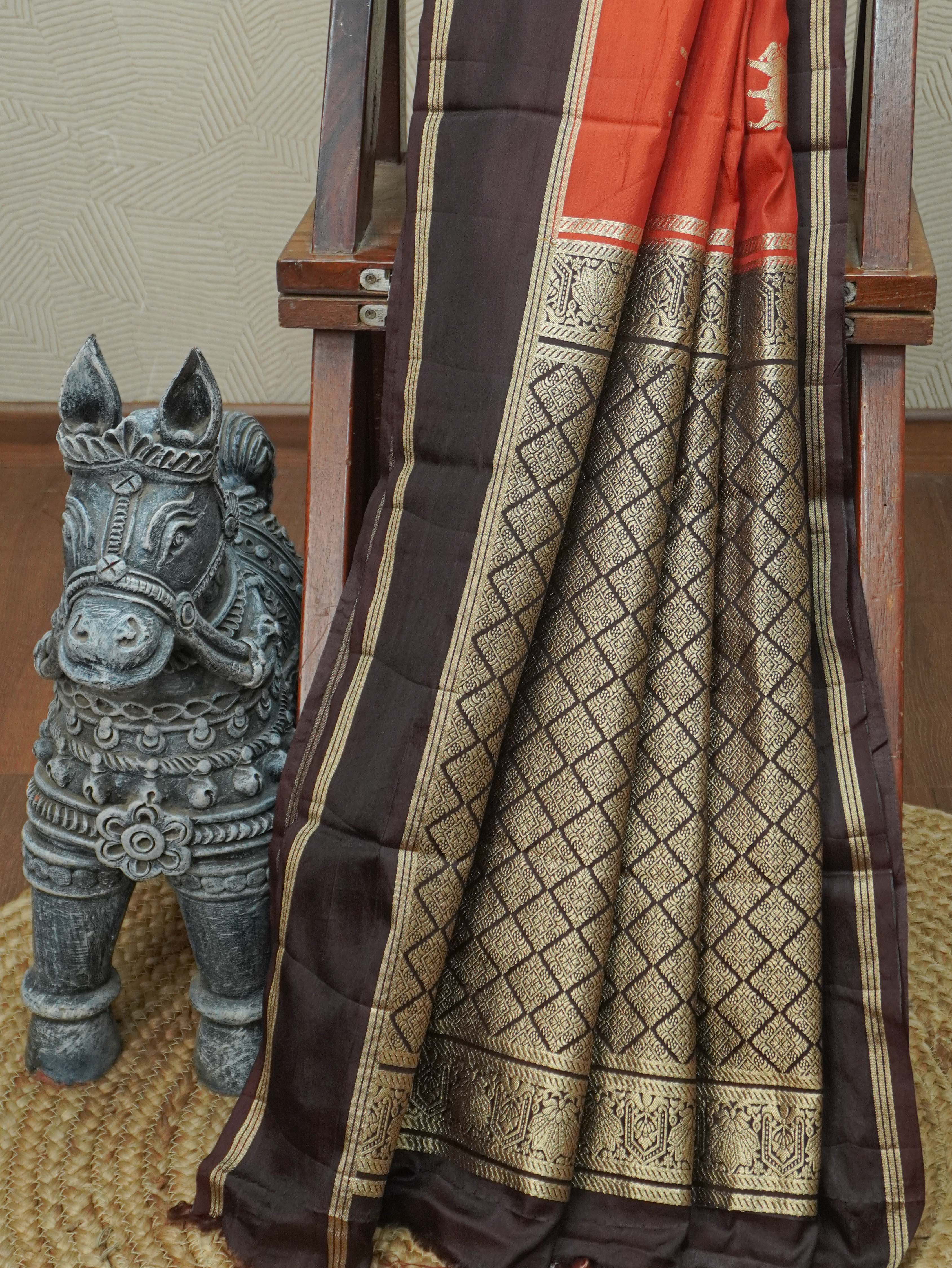 Gaji Silk Saree | TTDS3487