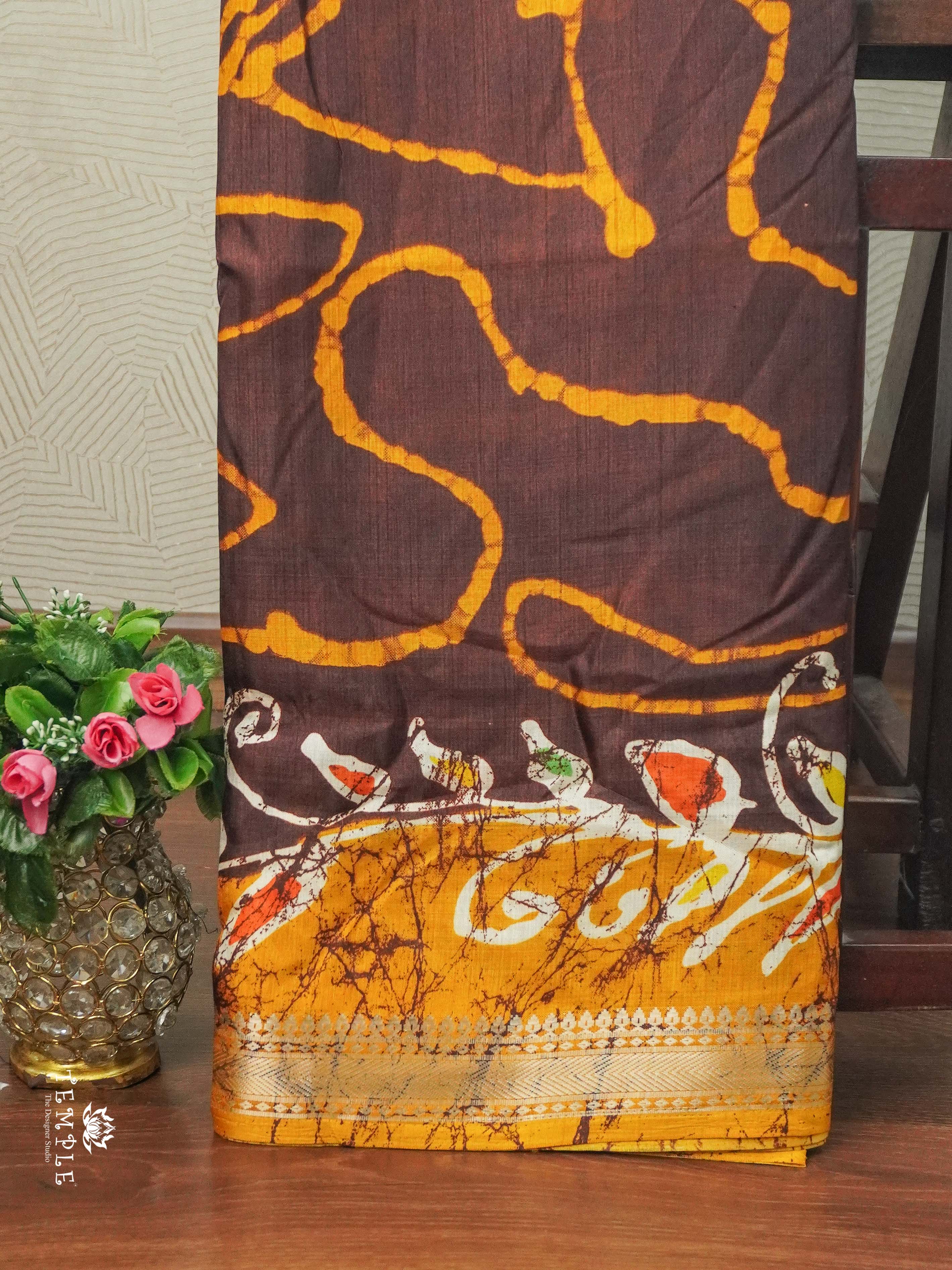 Chanderi Cotton Saree | TTDS2590