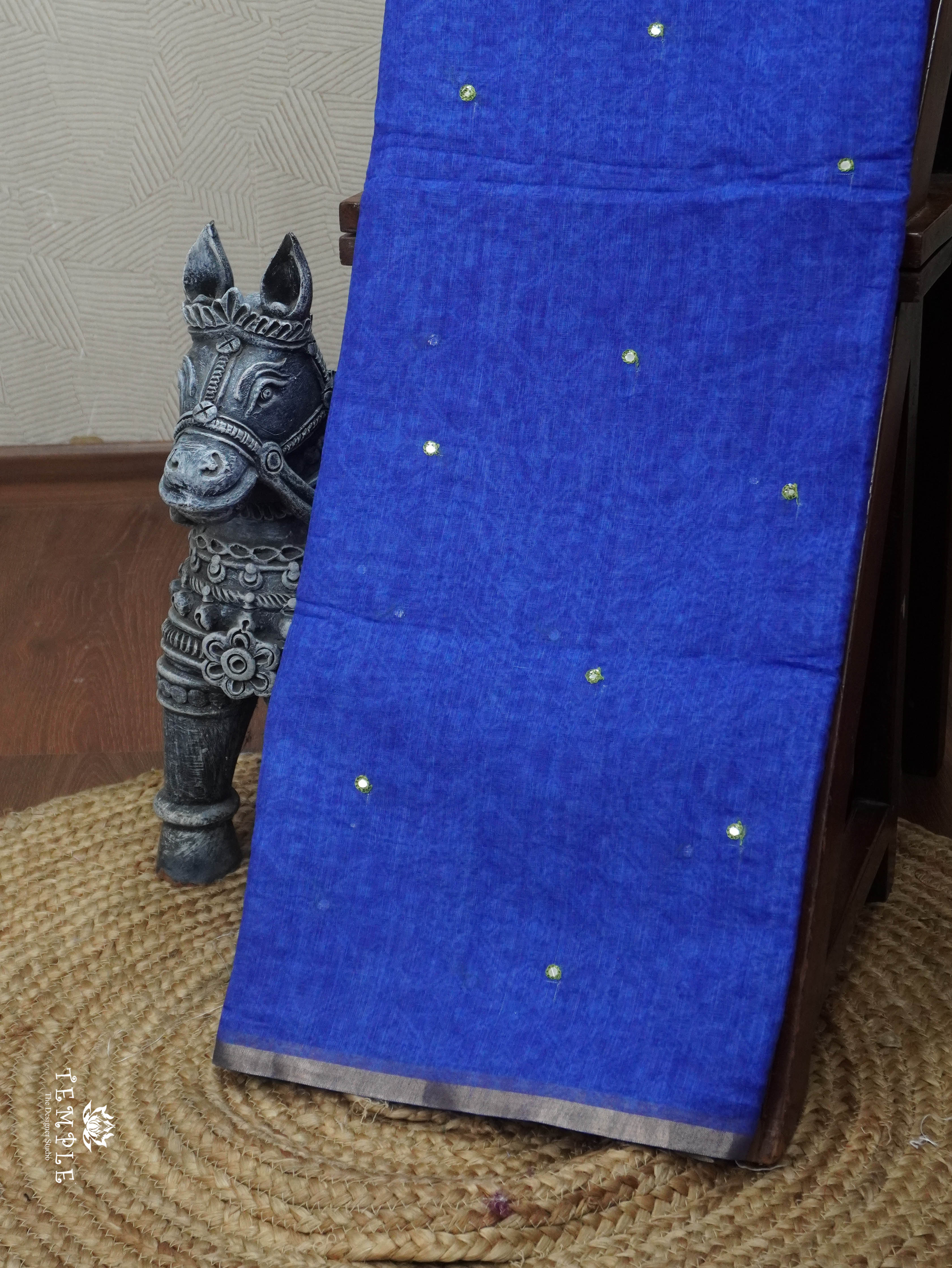 Linen Cotton Saree | TTDS3065