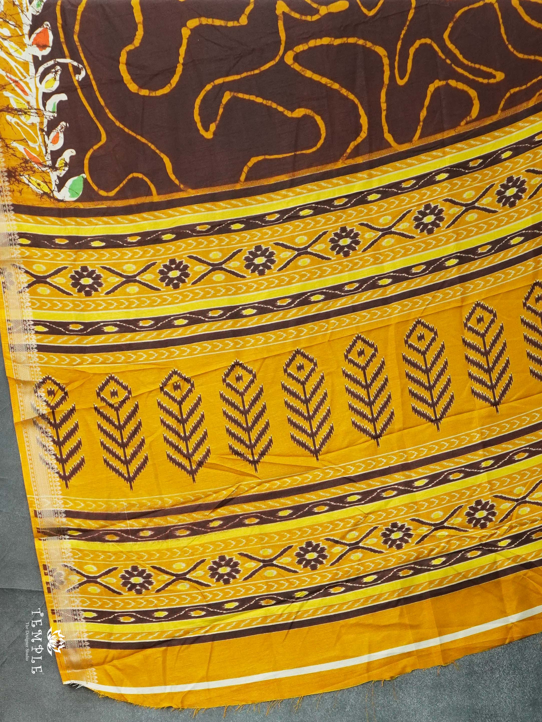 Chanderi Cotton Saree | TTDS2590