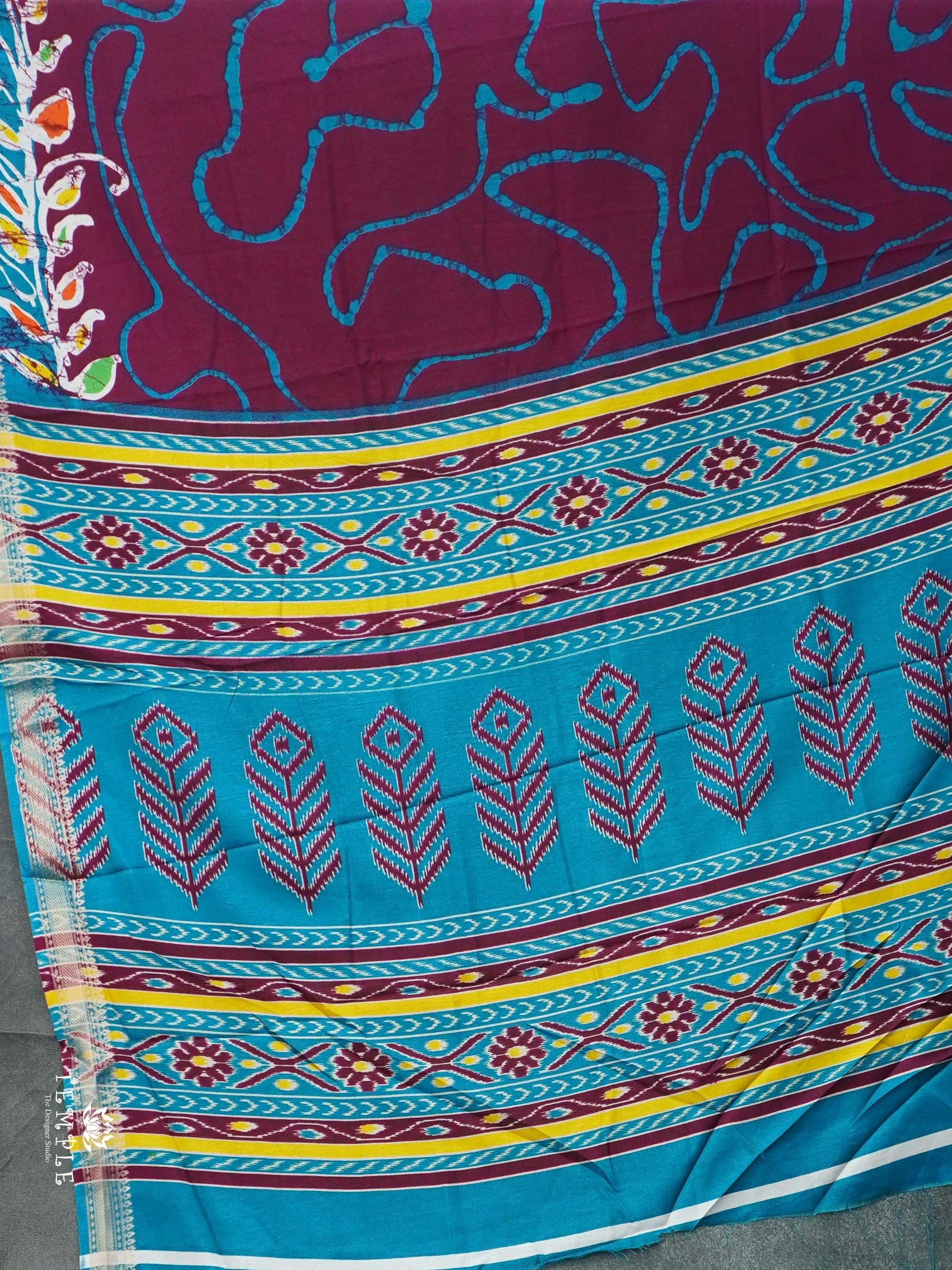 Chanderi Cotton Saree | TTDS2590