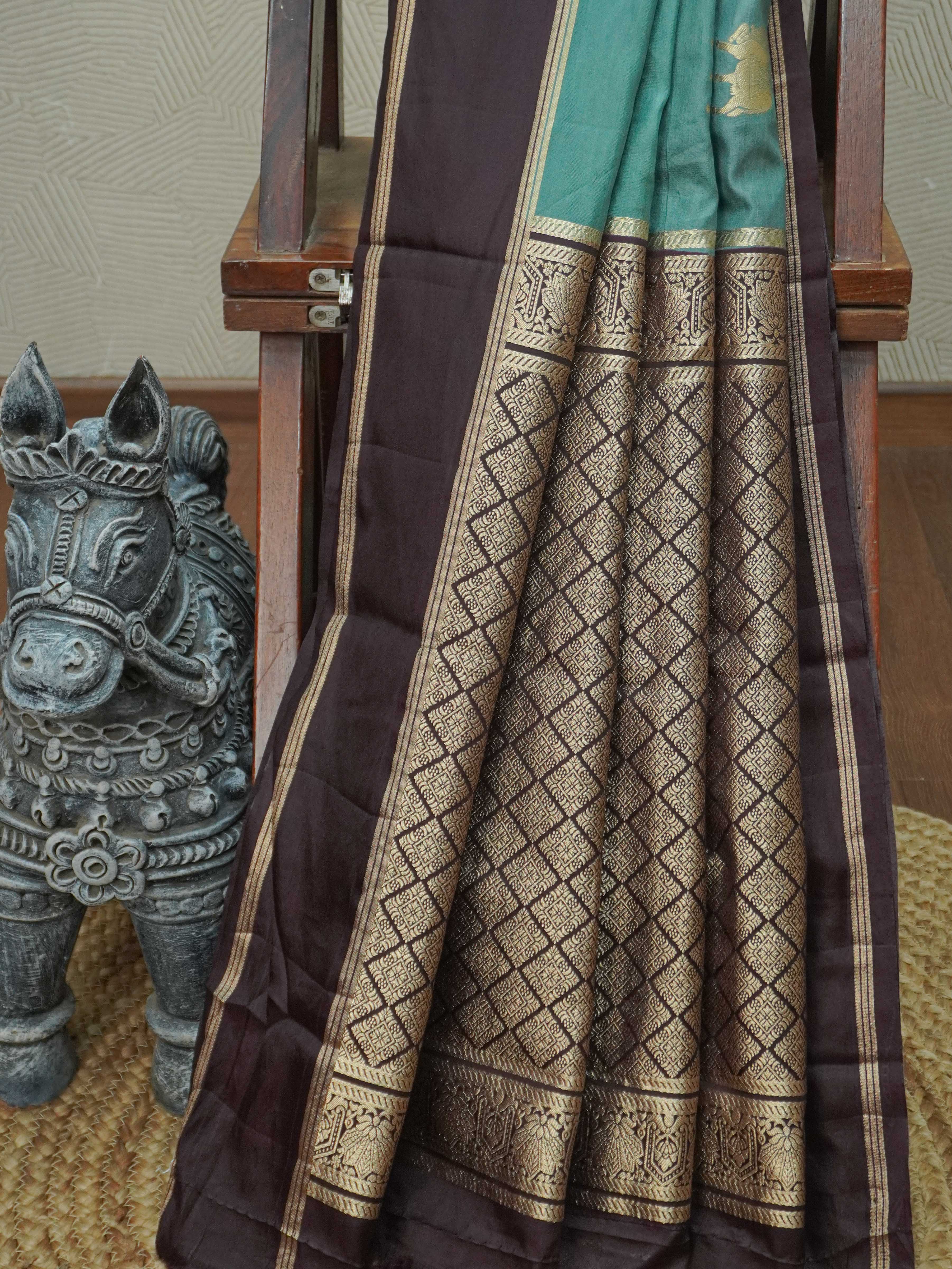 Gaji Silk Saree | TTDS3487