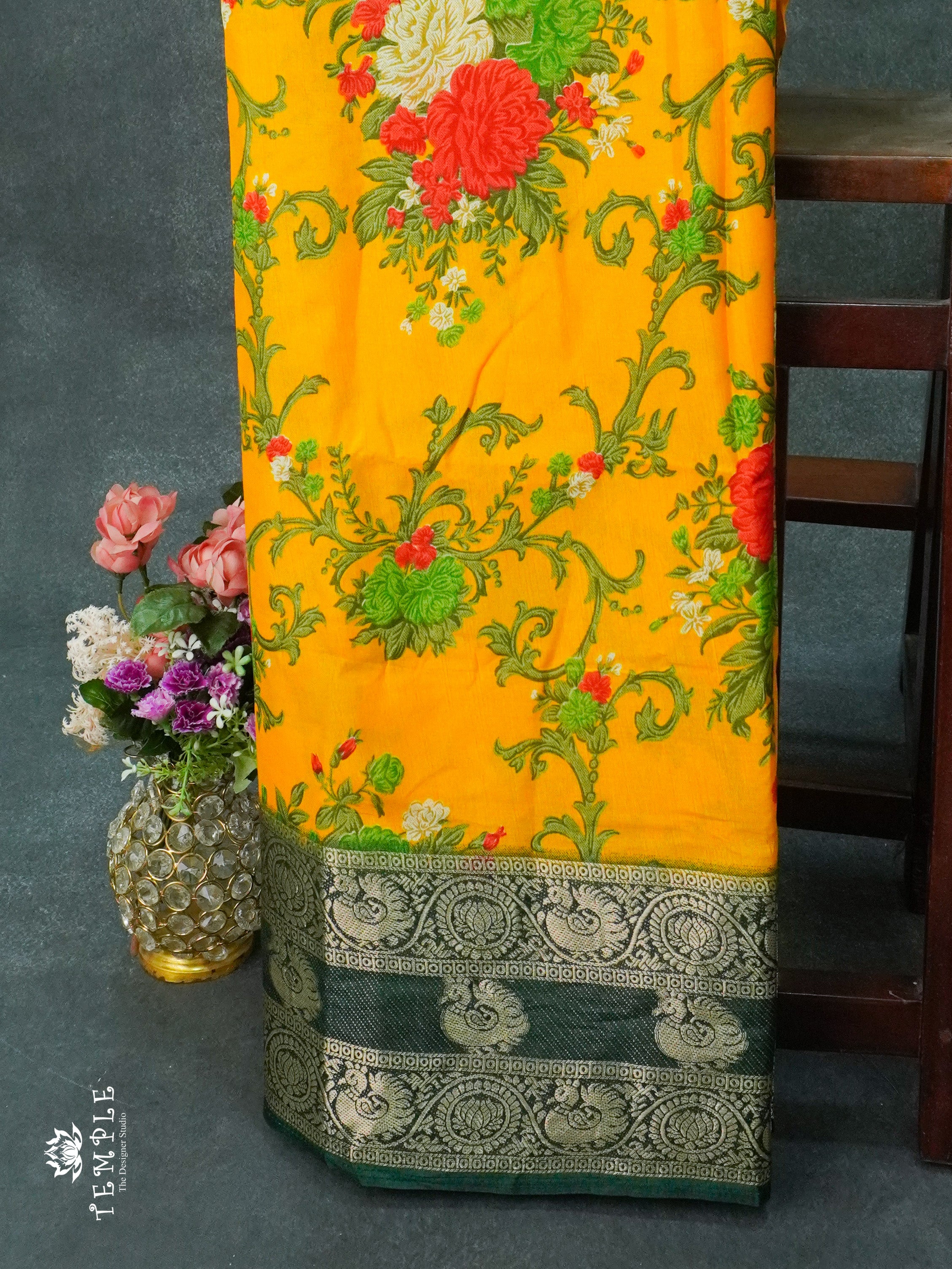 Dola Jacquard Saree | TTDS1212