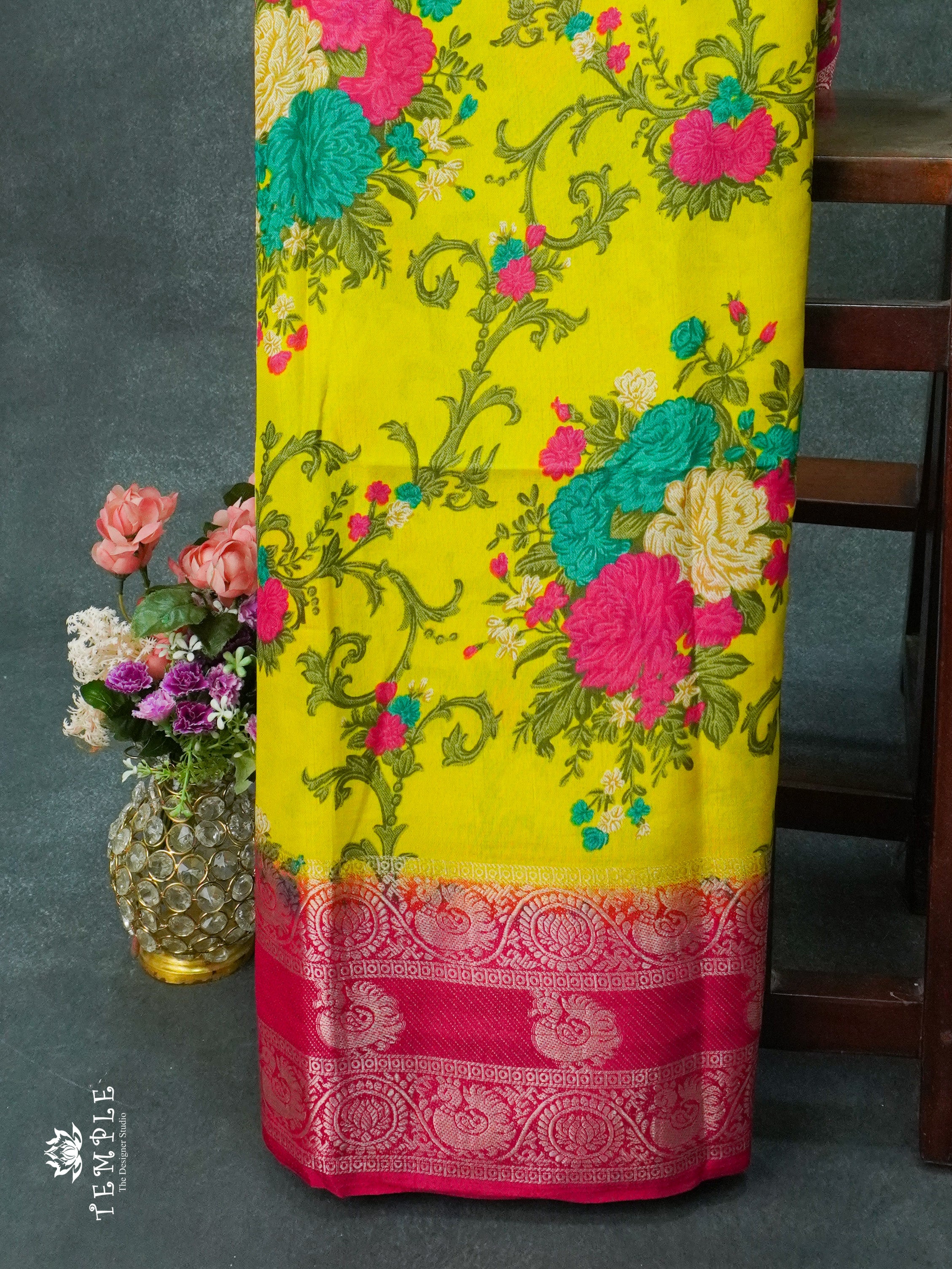 Dola Jacquard Saree | TTDS1212