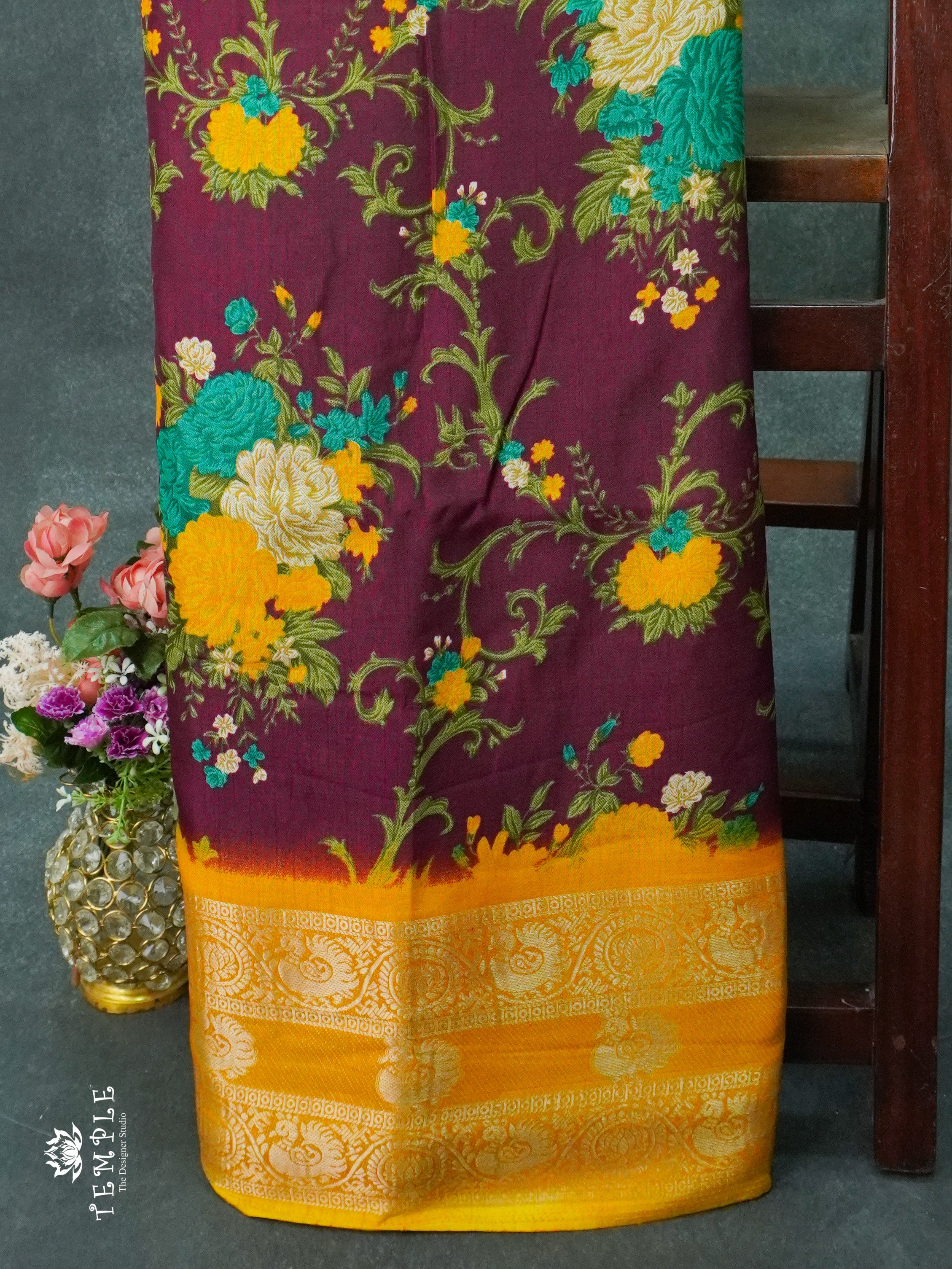 Dola Jacquard Saree | TTDS1212