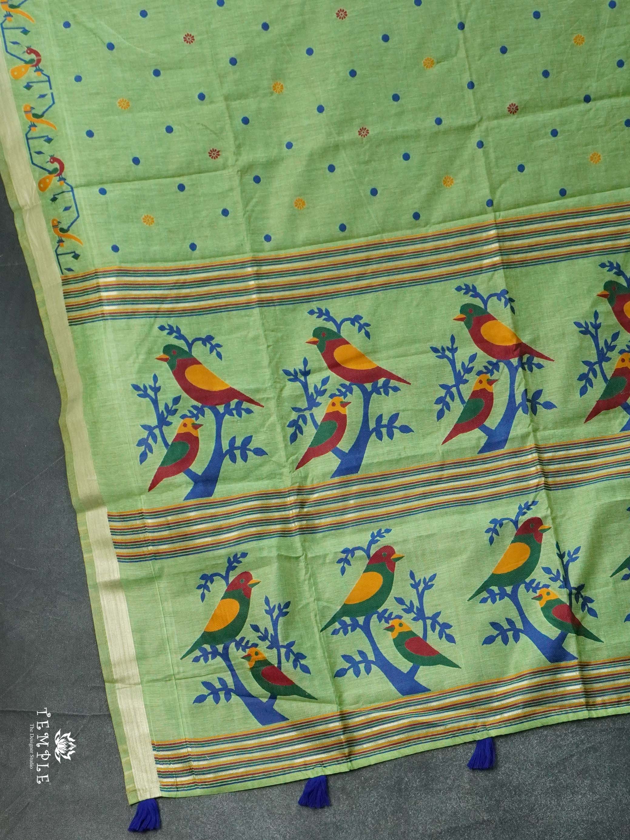 Ghicha Cotton Saree | TTDS2589