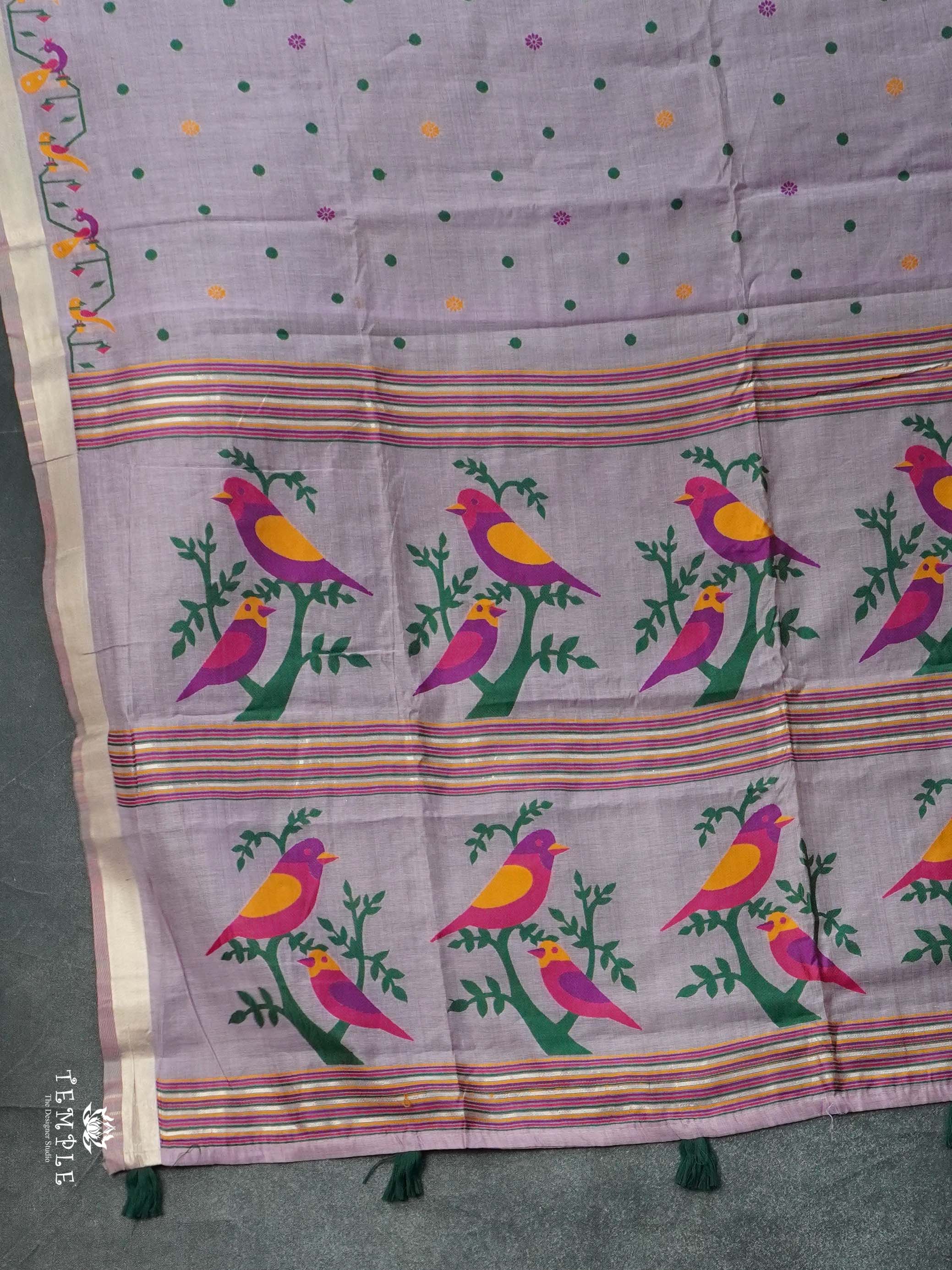 Ghicha Cotton Saree | TTDS2589