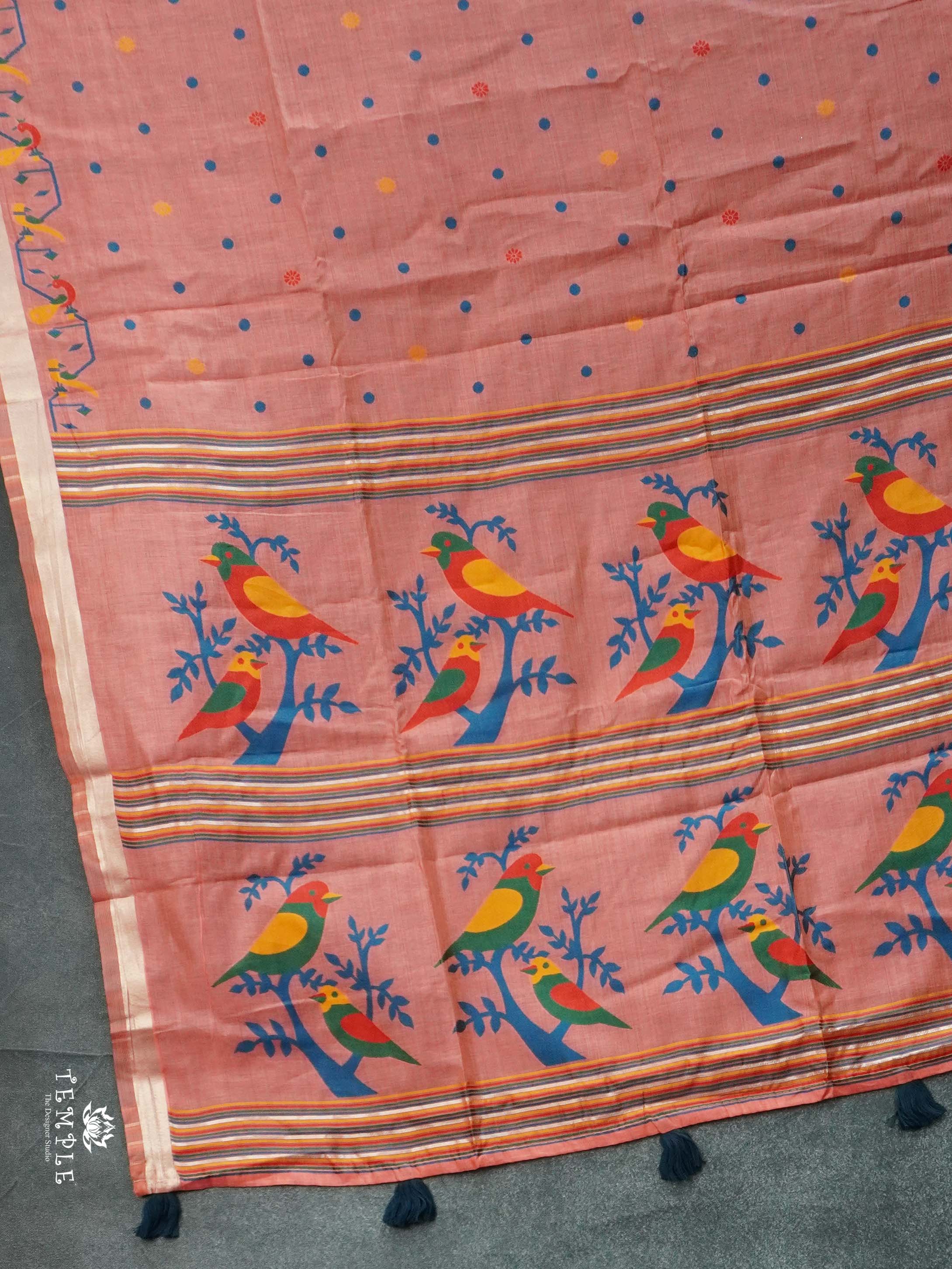 Ghicha Cotton Saree | TTDS2589
