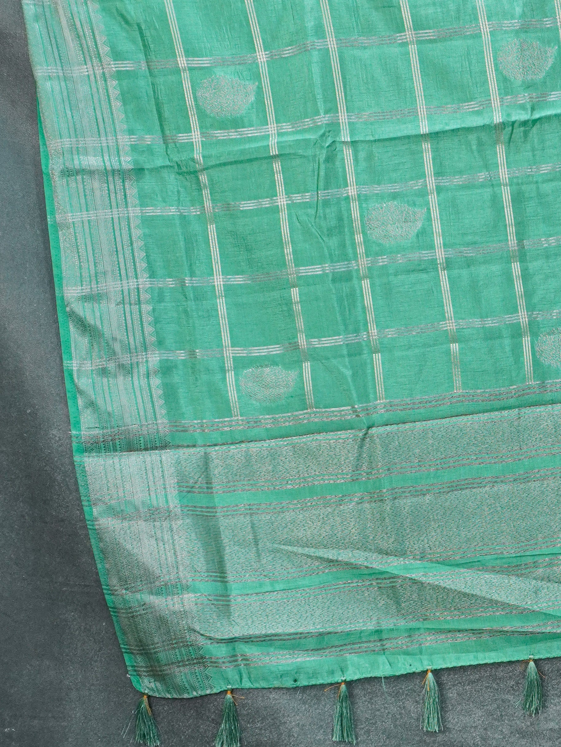 Semi Tussar Silk Saree | TTDS3363