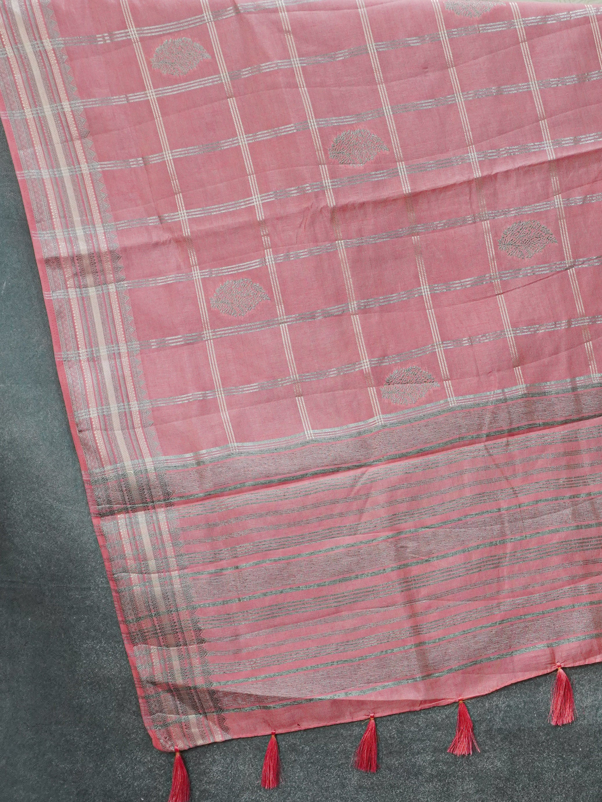 Semi Tussar Silk Saree | TTDS3363