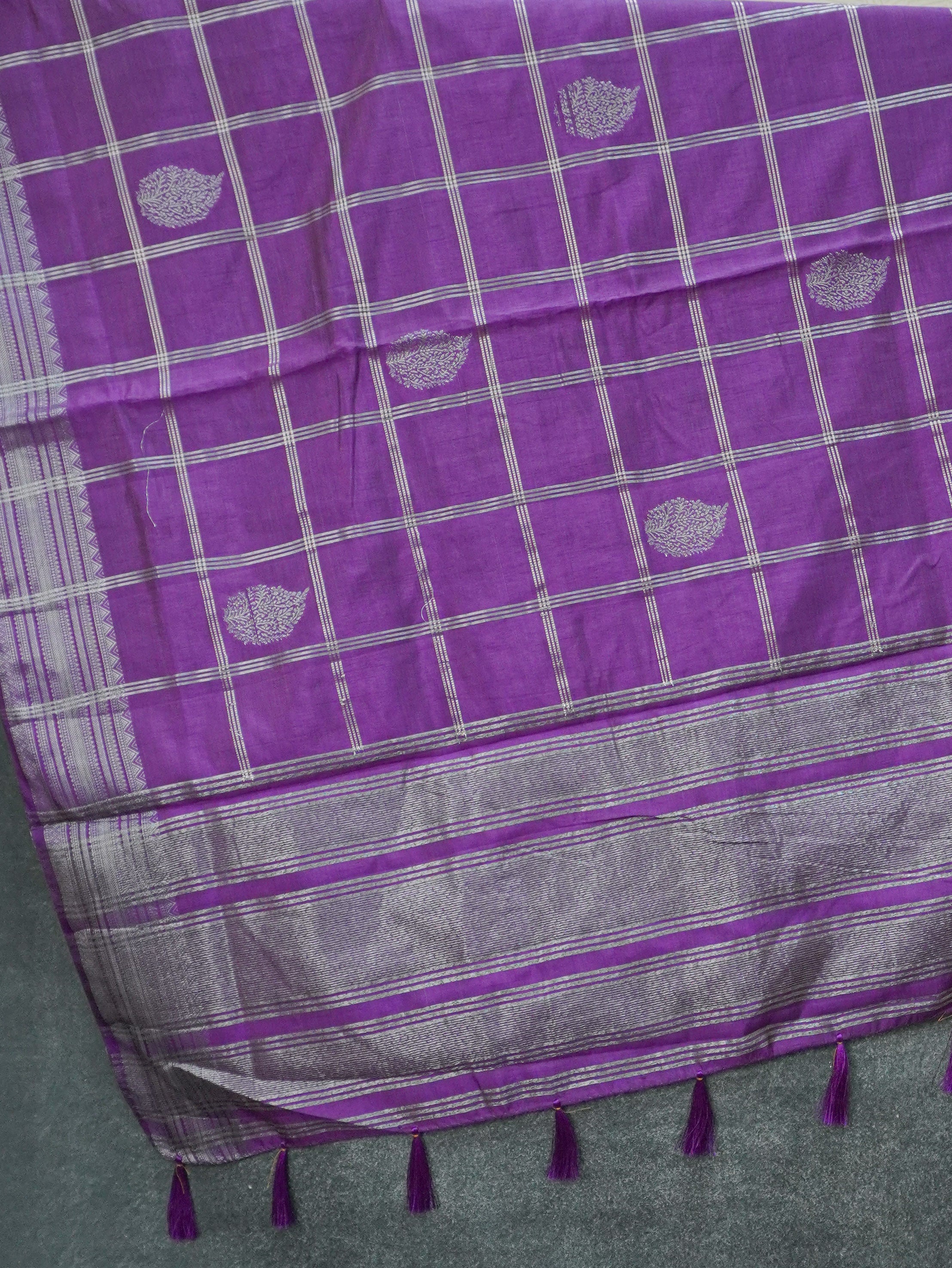 Semi Tussar Silk Saree | TTDS3363