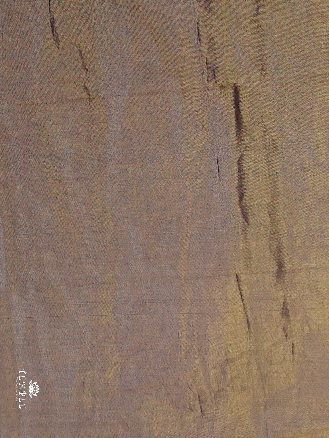 Cotton Saree With Tissue Finish | TTDS3055