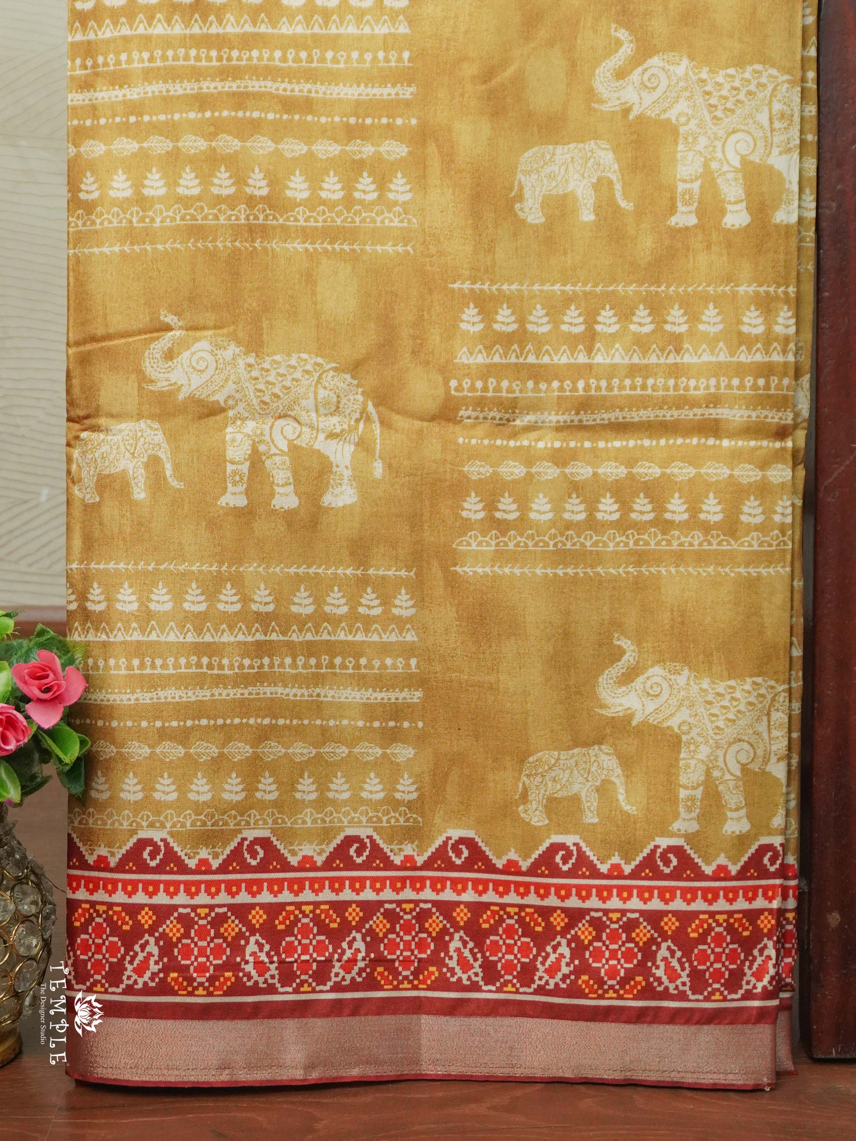 Fancy Cotton Saree | TTDS2586