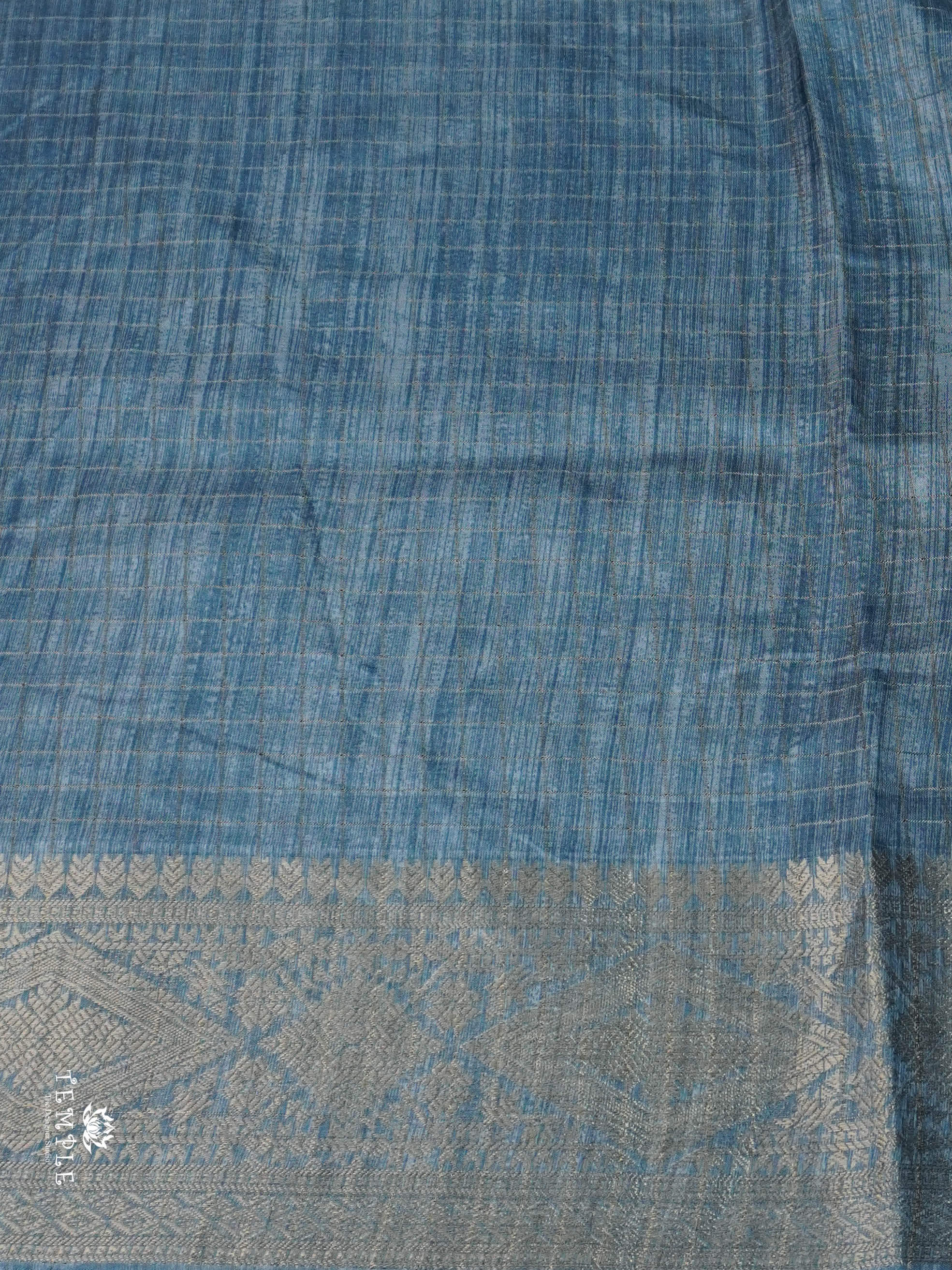 Floral Checked Pattern Saree | TTDS1622 | Pongal Fest