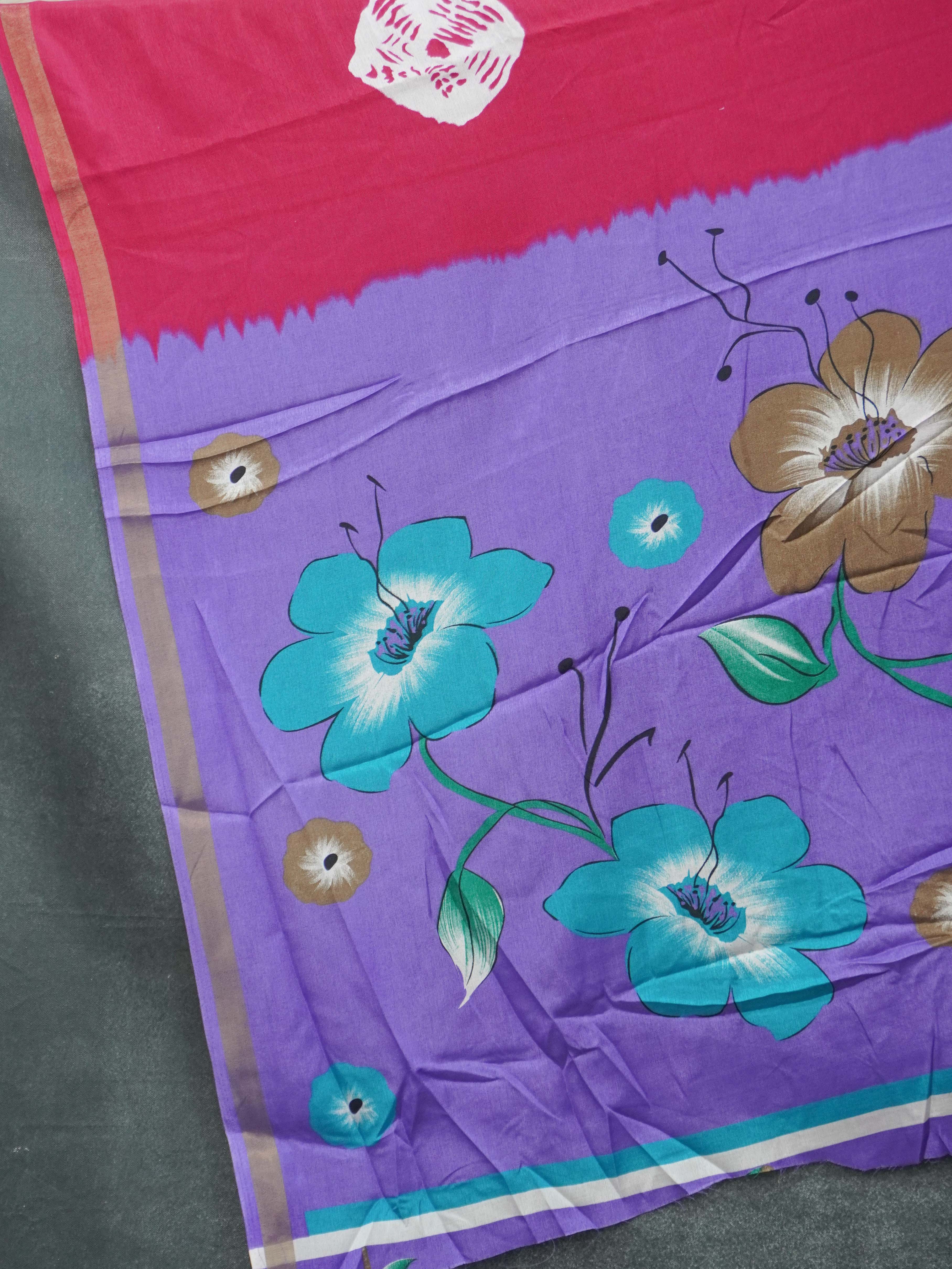 Chanderi Silk Saree | TTDS3498