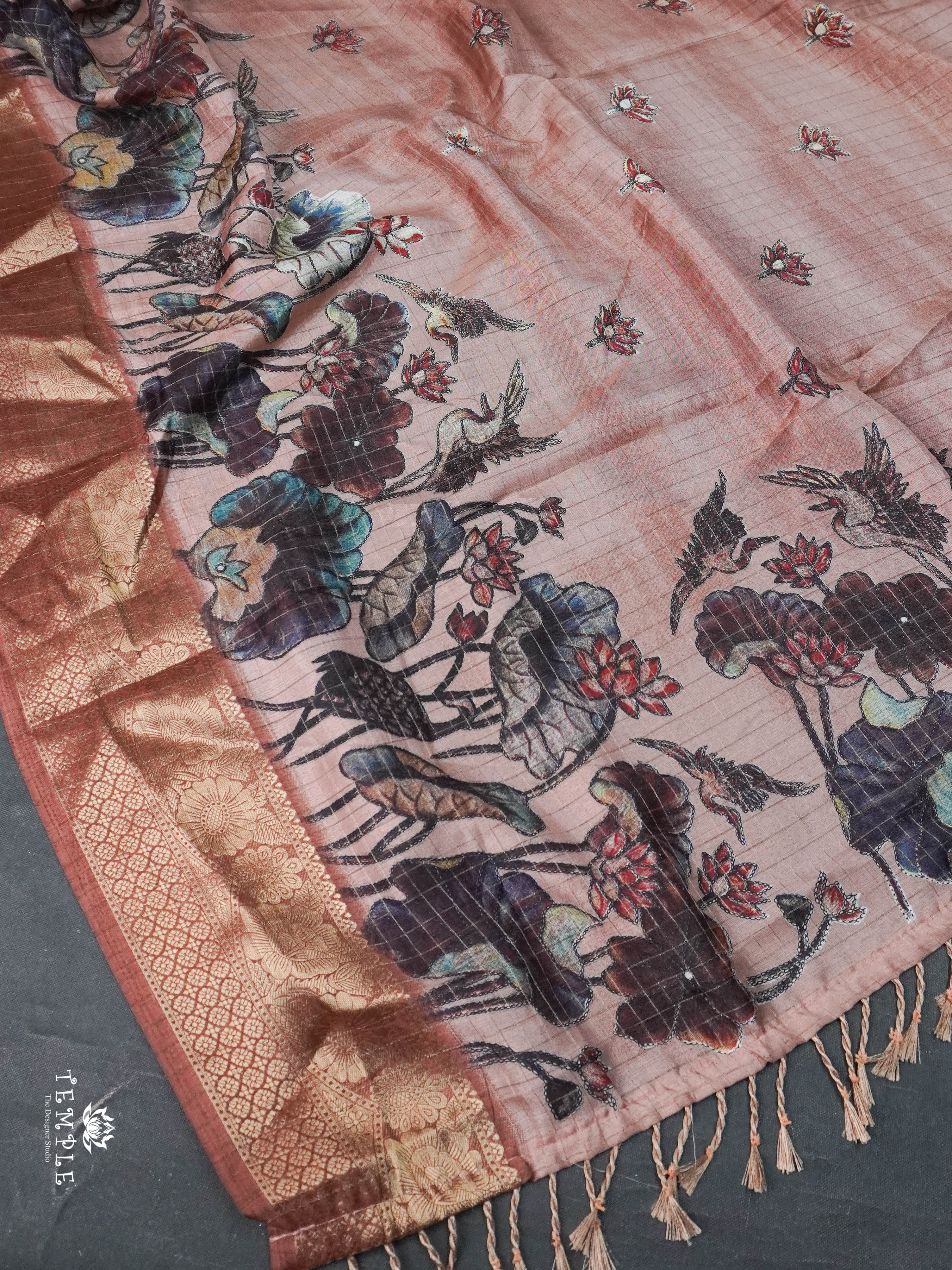 Dupion Silk Saree | TTDS1605 | Pongal Fest