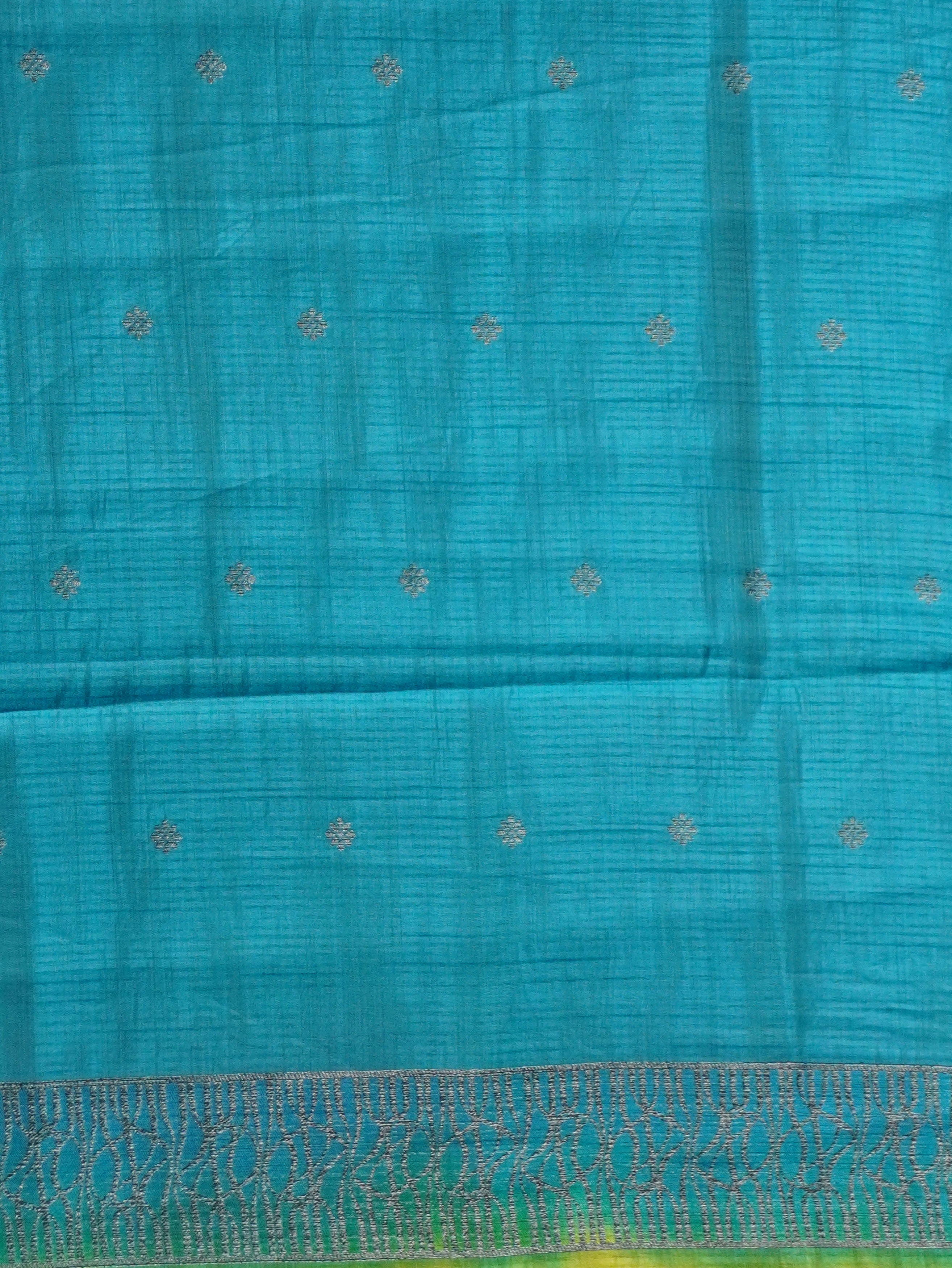 Semi Tussar Saree | TTDS3504