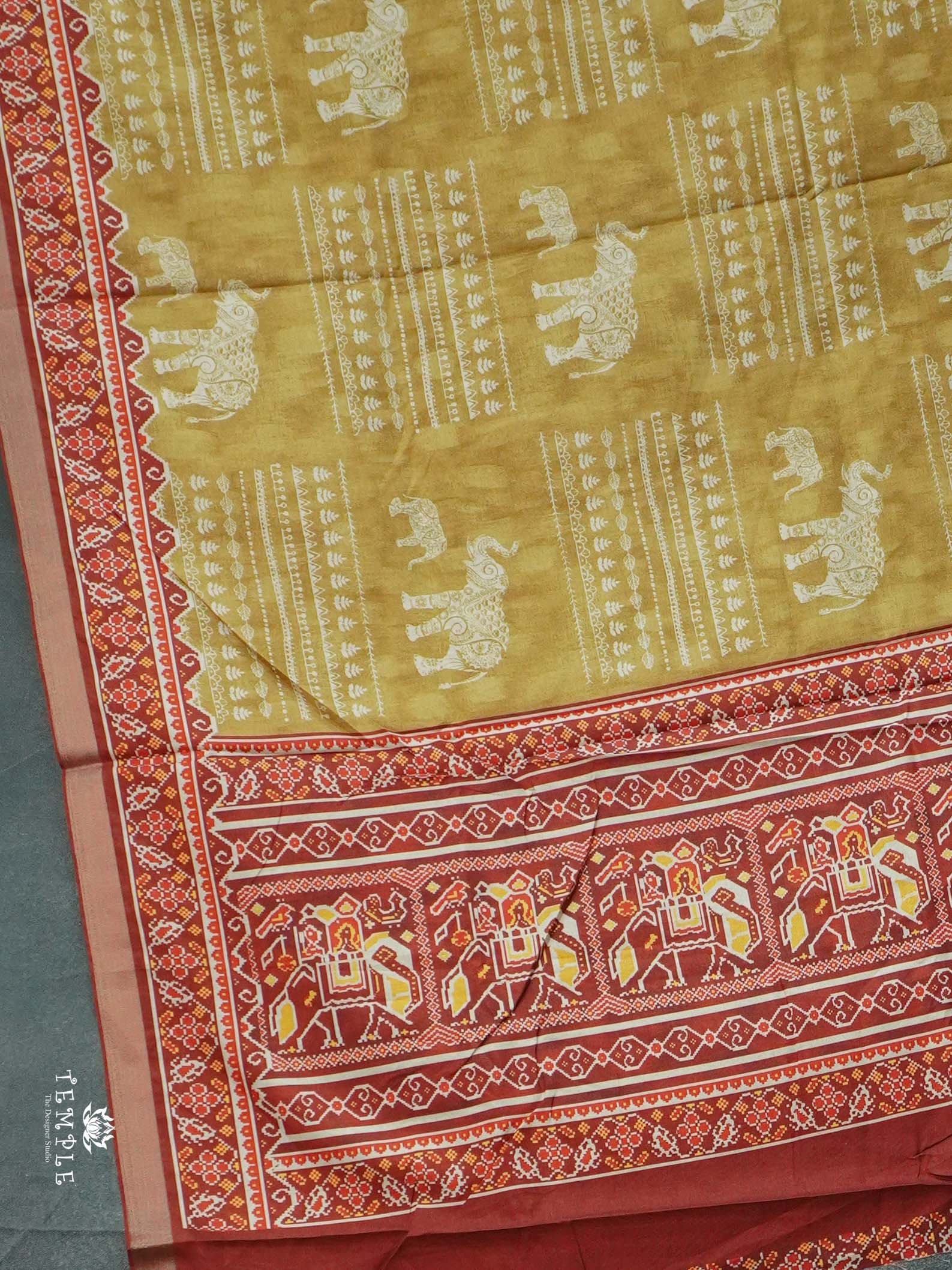Fancy Cotton Saree | TTDS2586