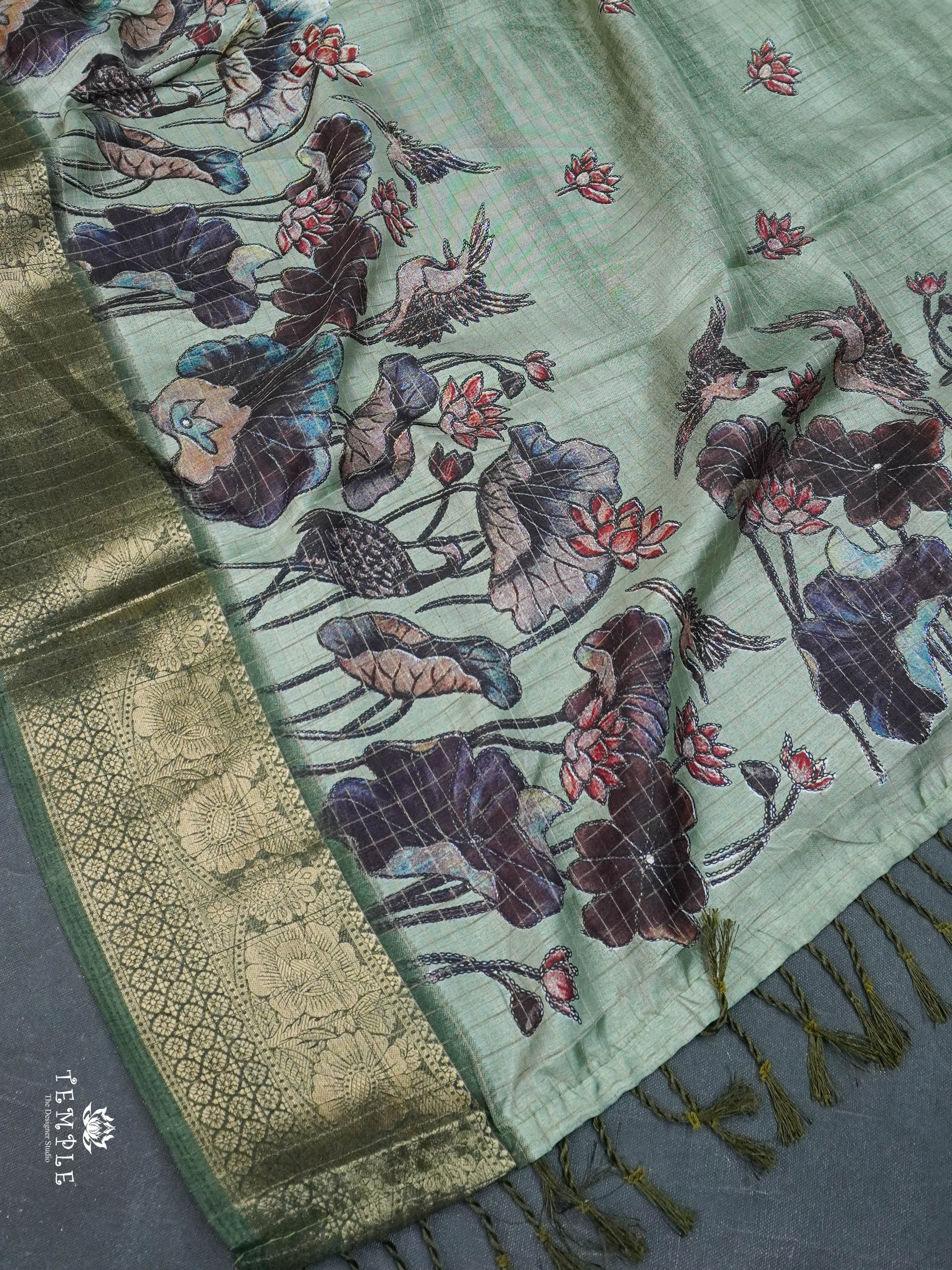 Dupion Silk Saree | TTDS1605 | Pongal Fest