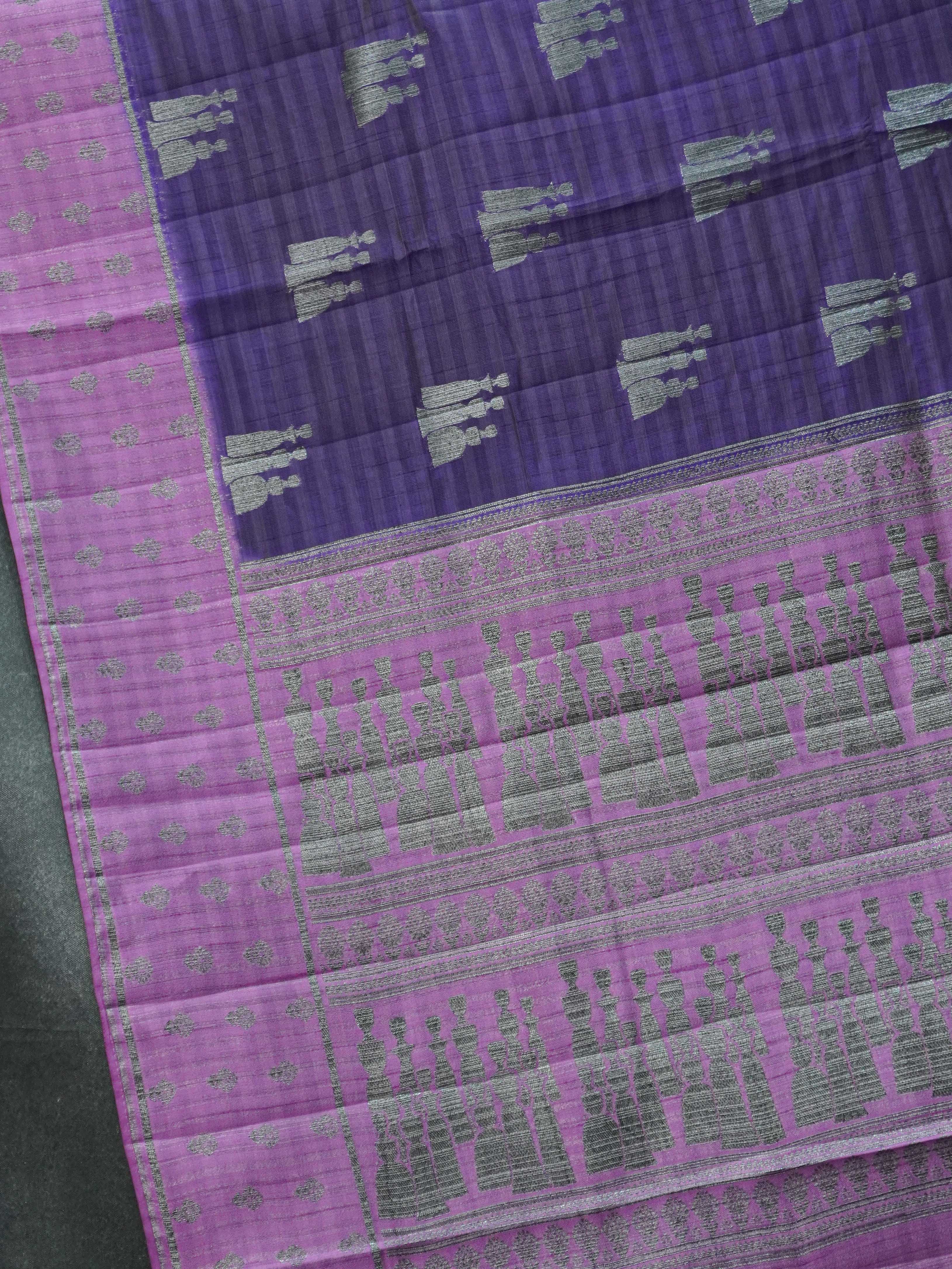 Semi Tussar Silk Saree | TTDS3408