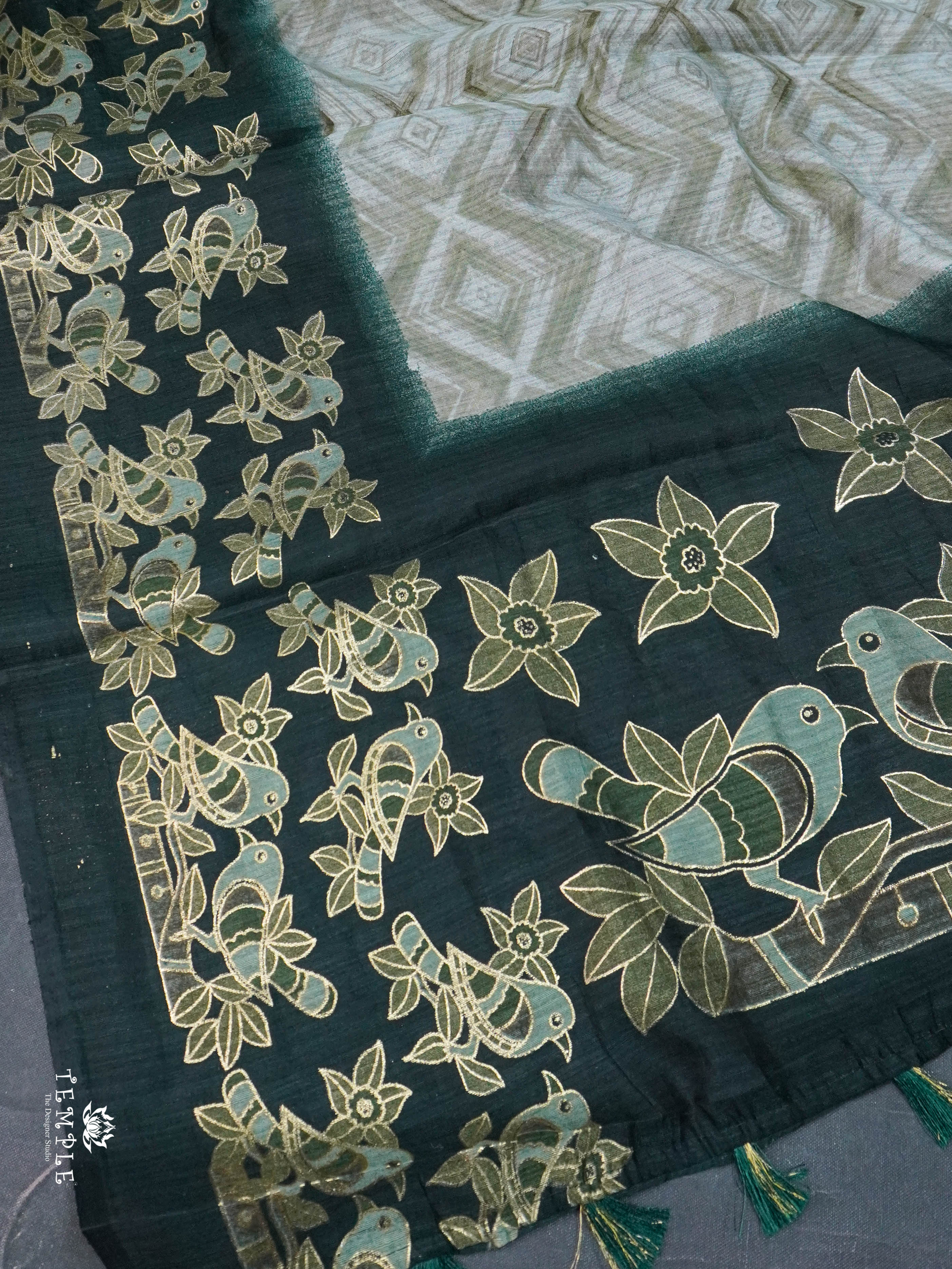 Bamboo Silk Saree | TTDS1604 | Pongal Fest