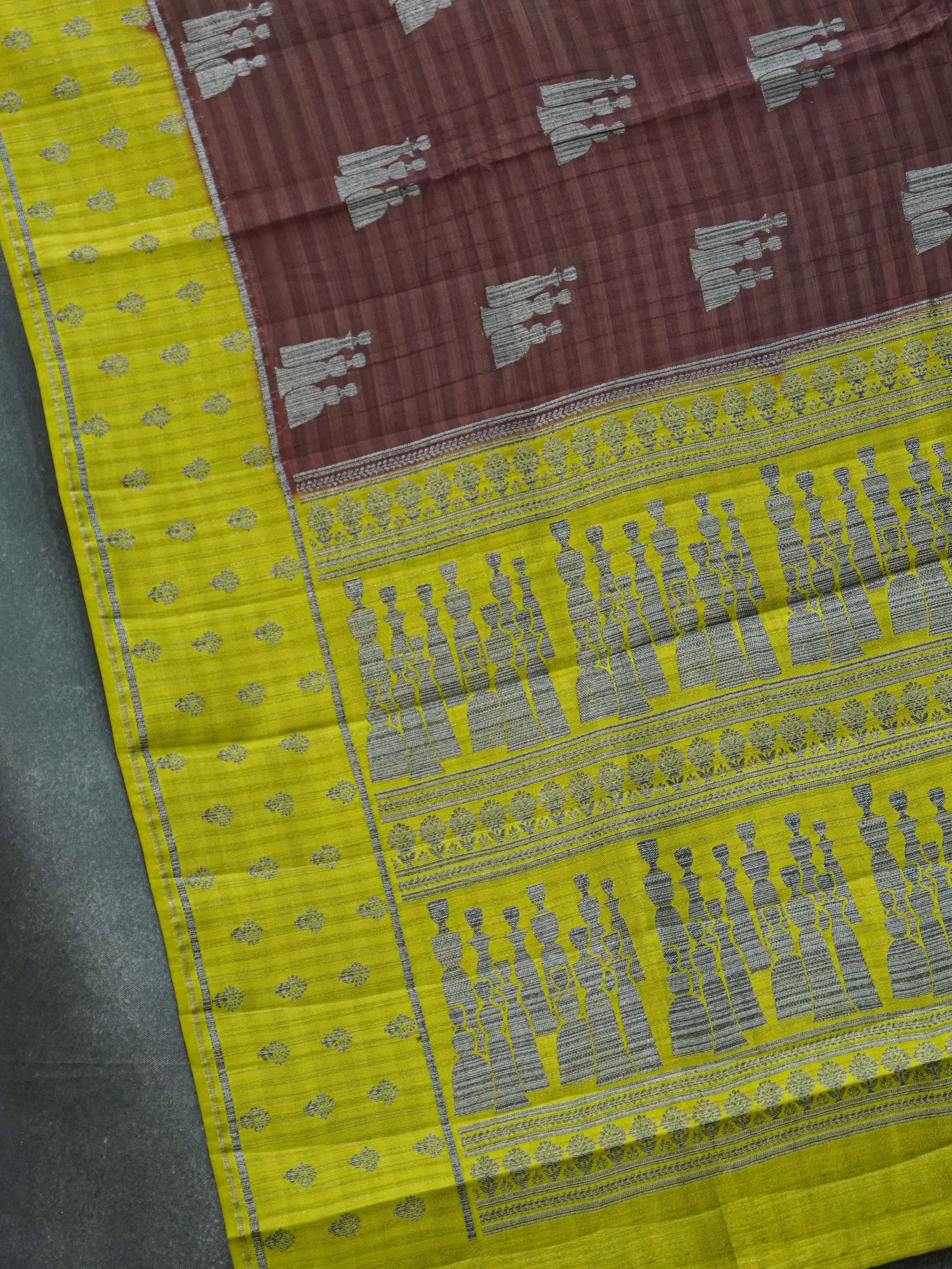 Semi Tussar Silk Saree | TTDS3408
