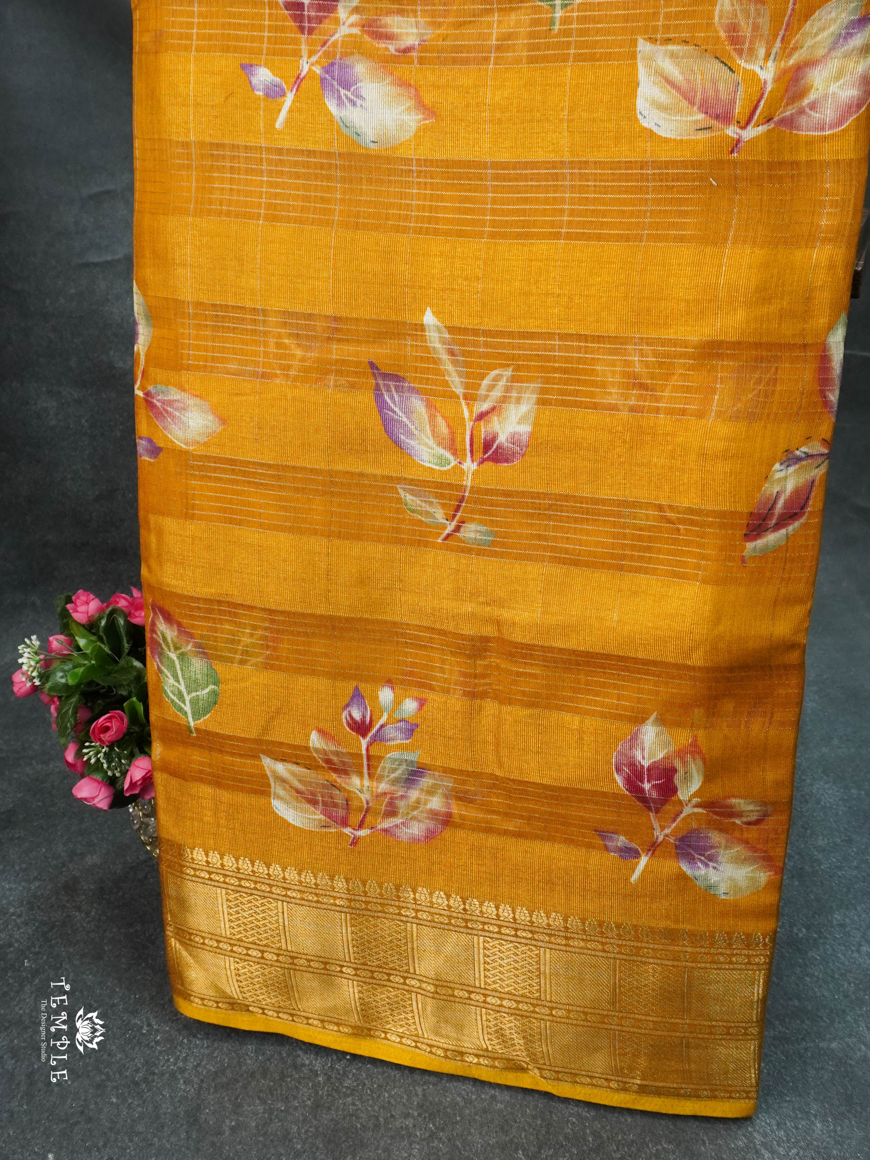 Fancy Printed Saree | TTDS1619 | Pongal Fest