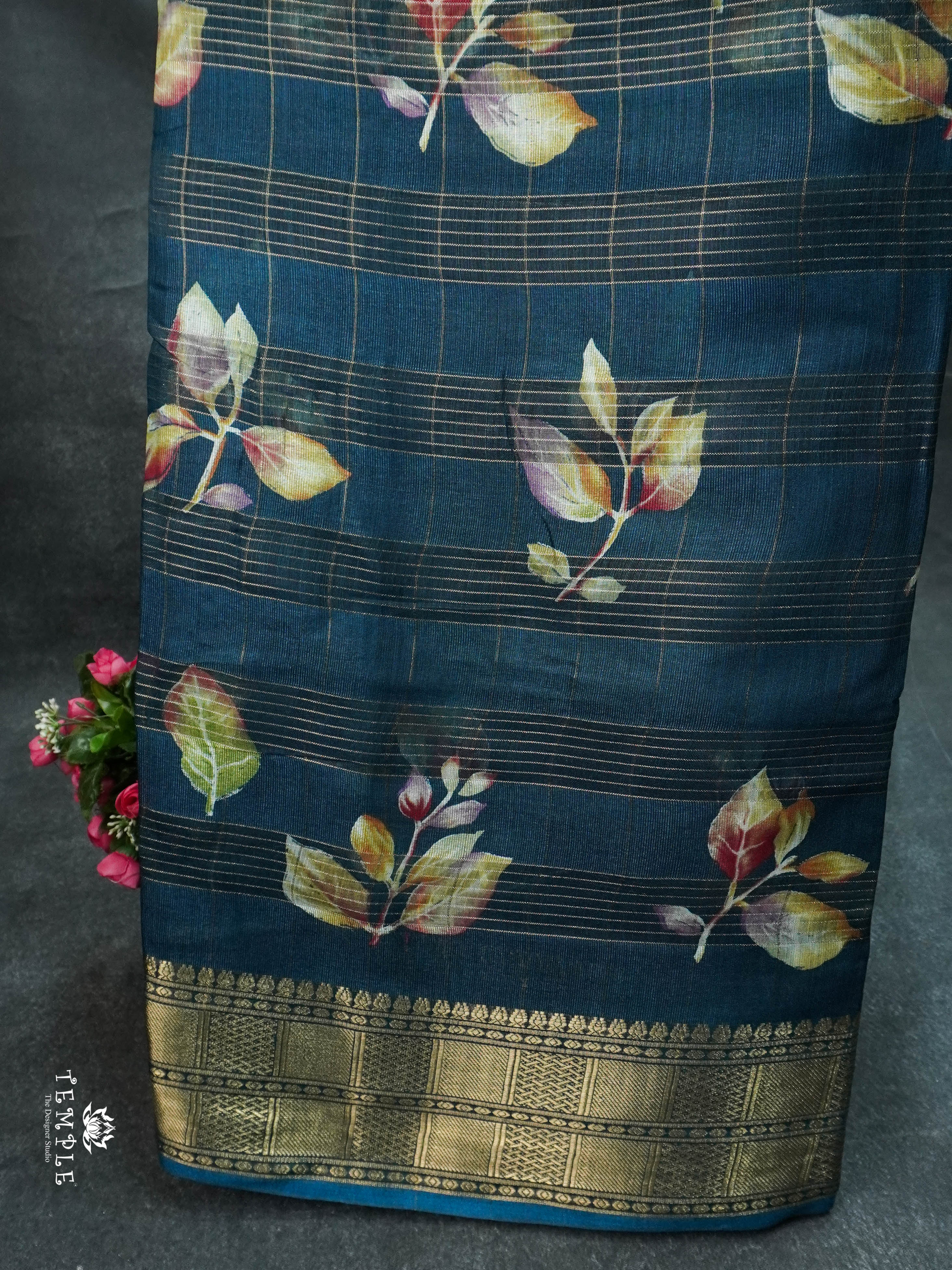 Fancy Printed Saree | TTDS1619 | Pongal Fest