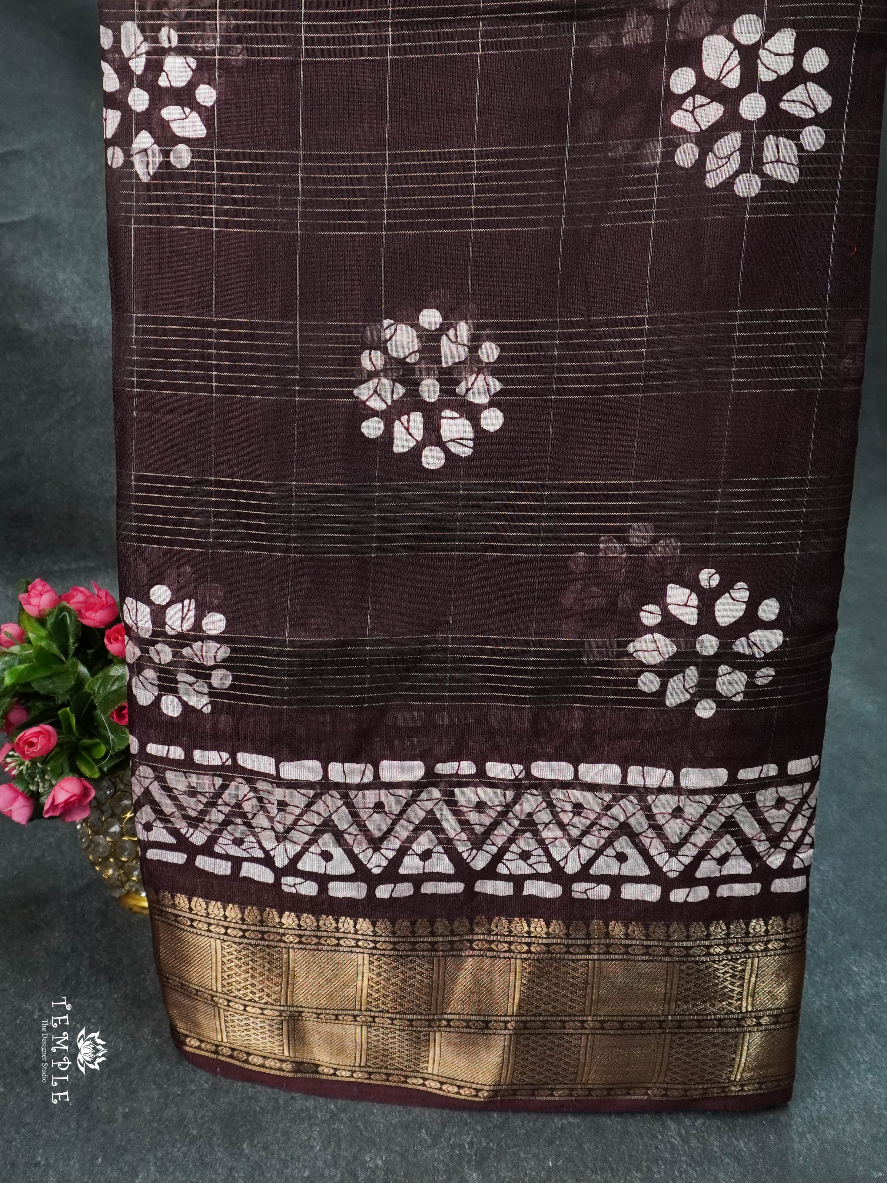 Batik Printed Saree | TTDS1620 | Pongal Fest