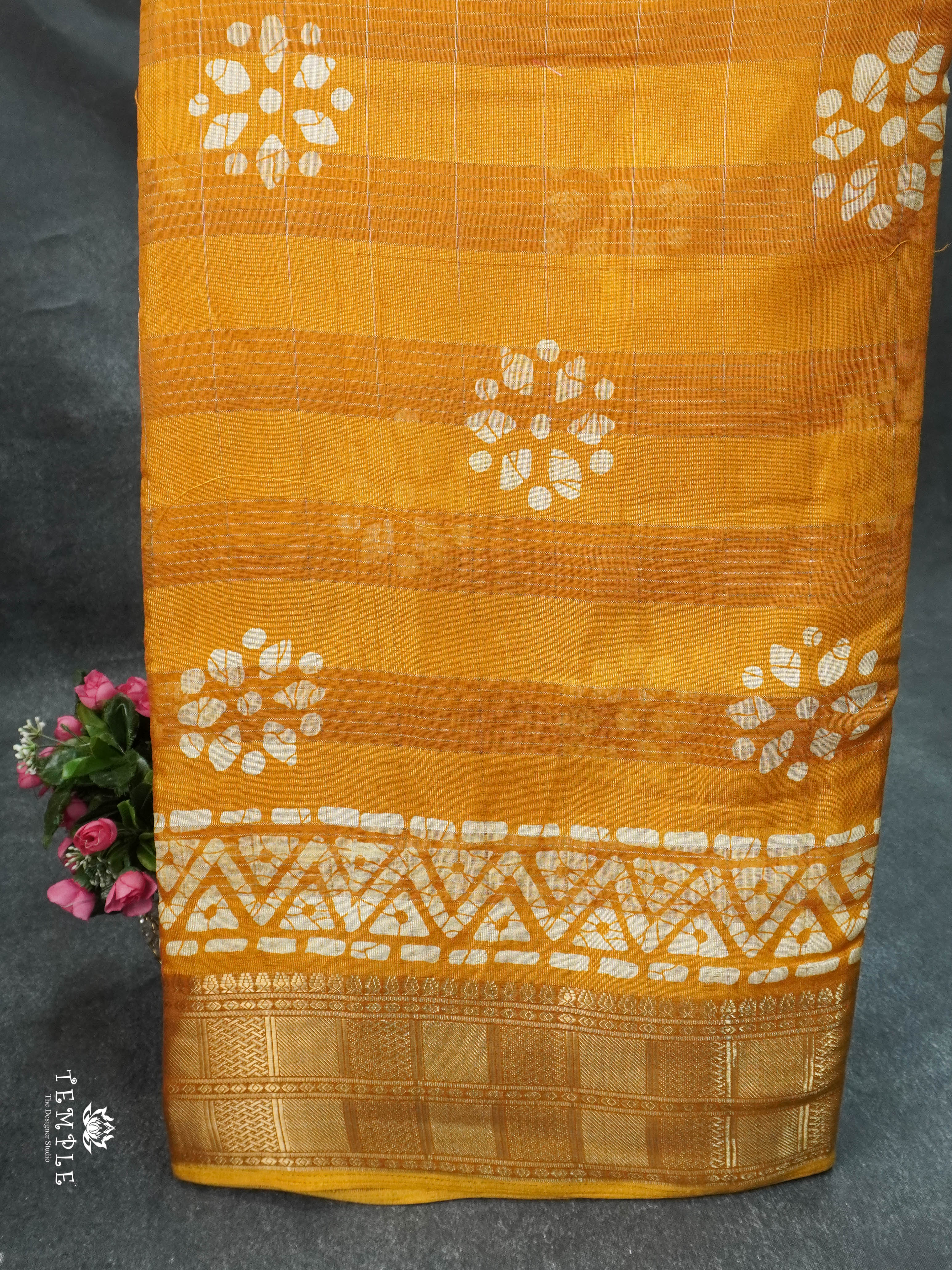 Batik Printed Saree | TTDS1620 | Pongal Fest